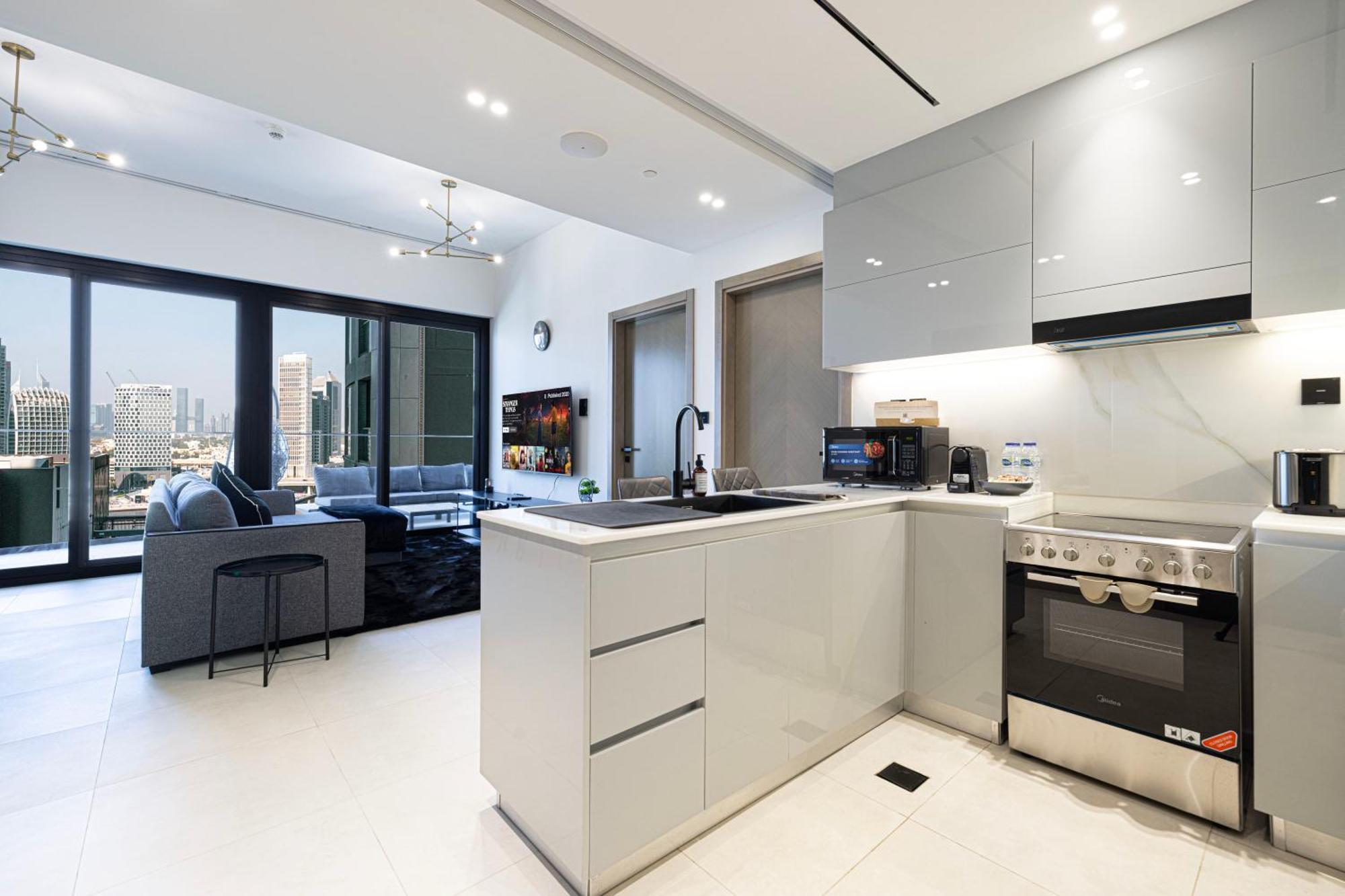 Appartement Luxury 2br Burj View & Jacuzzi Dubaï