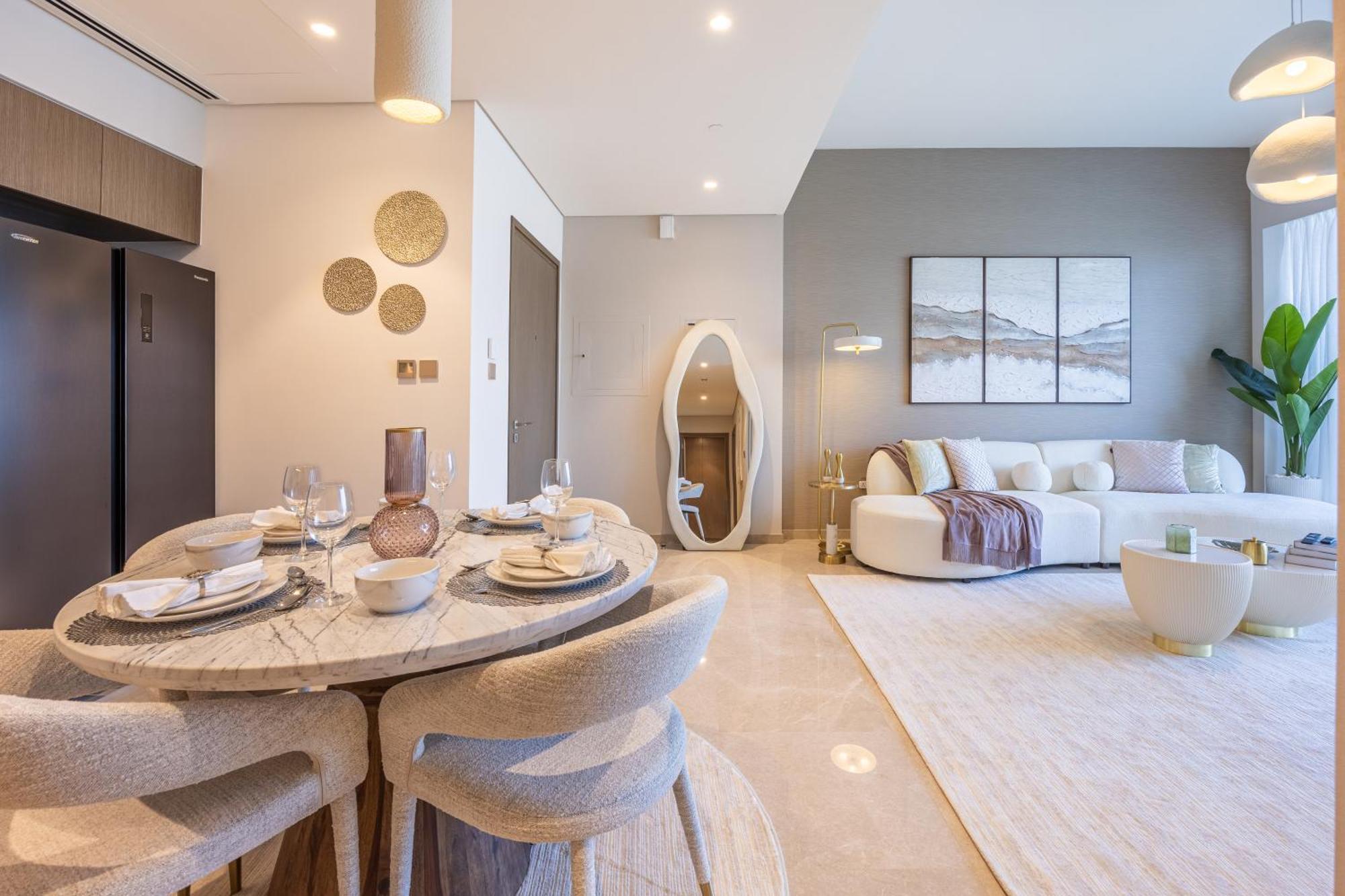 Appartement New 2 Bedroom Overlooking Burj Khalifa And Fountain View In Downtown *
