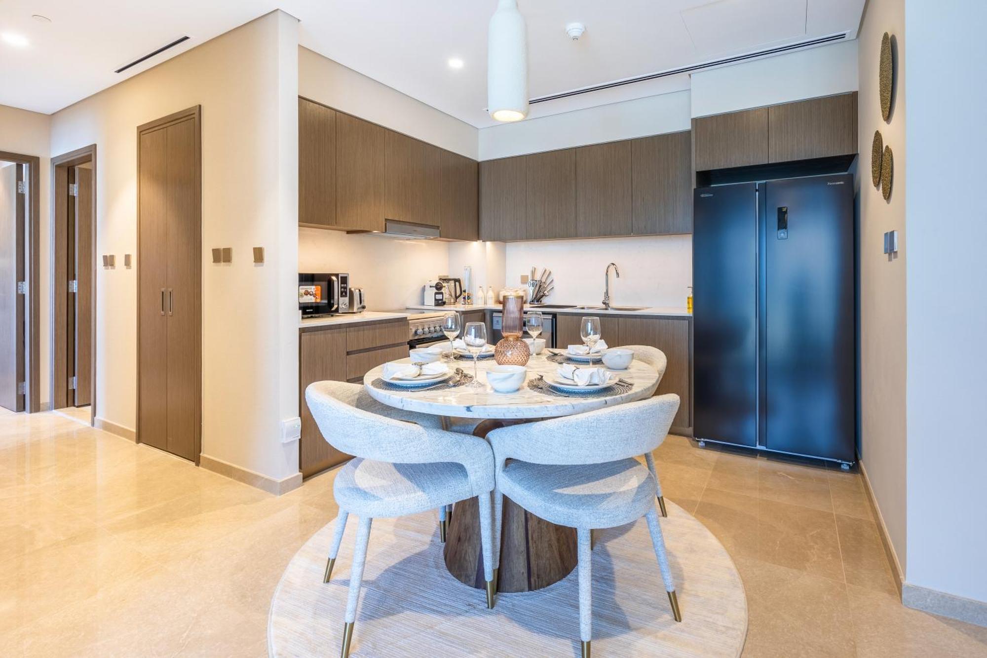 Appartement New 2 Bedroom Overlooking Burj Khalifa And Fountain View In Downtown Dubaï