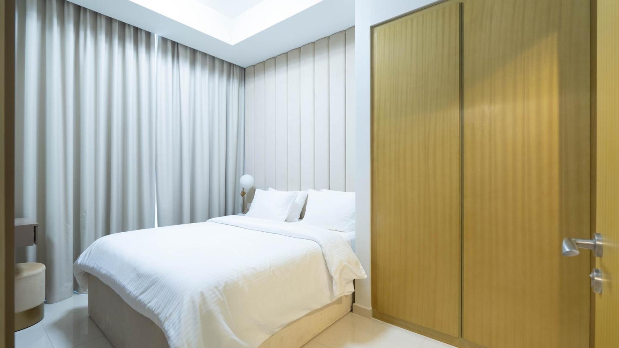 Apartemen Keyrock Living - Family 2br Cozy In Business Bay - Aykon Tower Dubai
