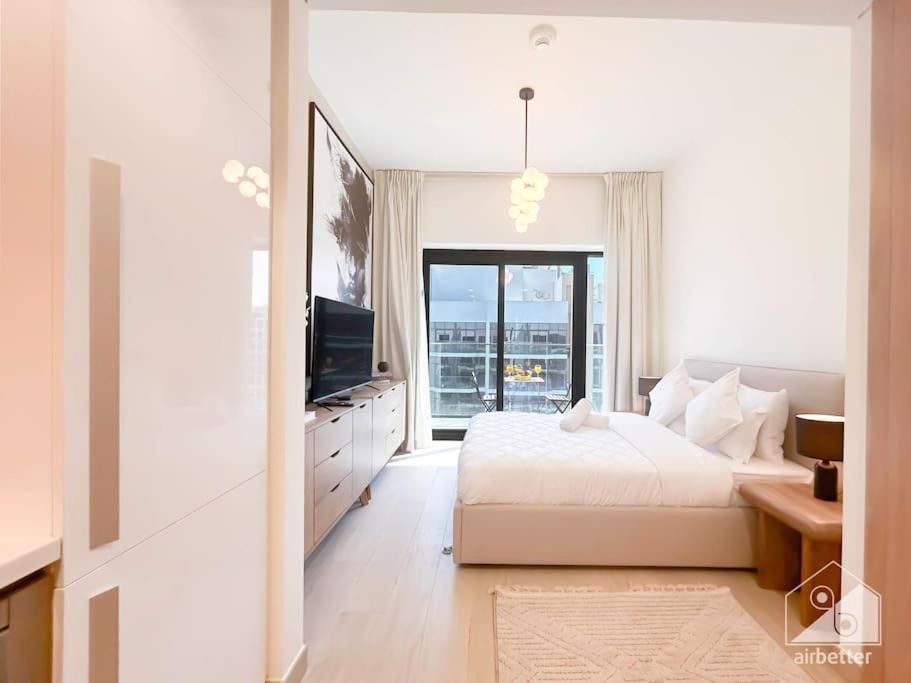 Appartement Elegant In Meydan Balcony & Stunning Views Dubaï