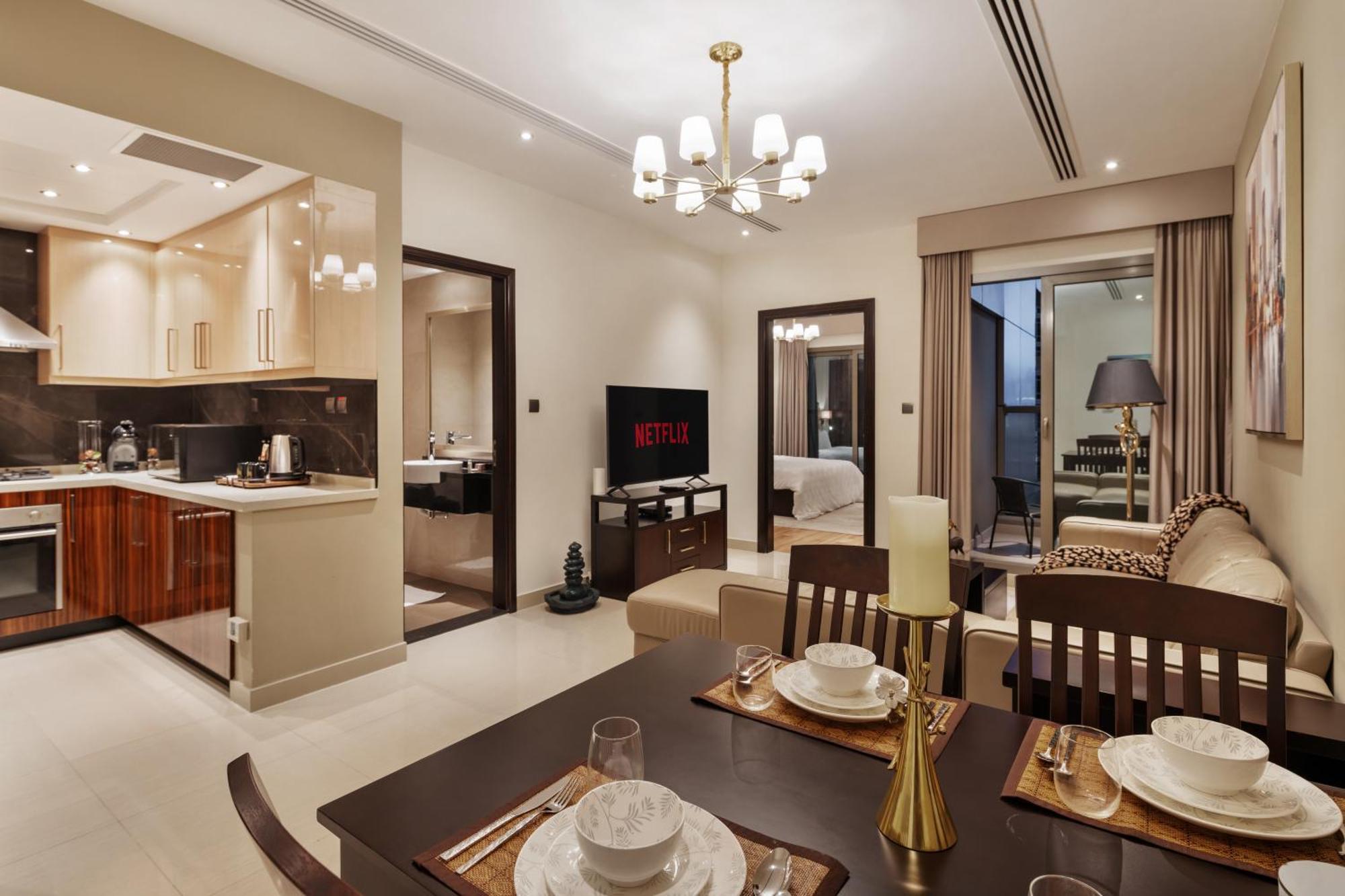 Feriehus Burj Khalifa View 1 Bedroom *