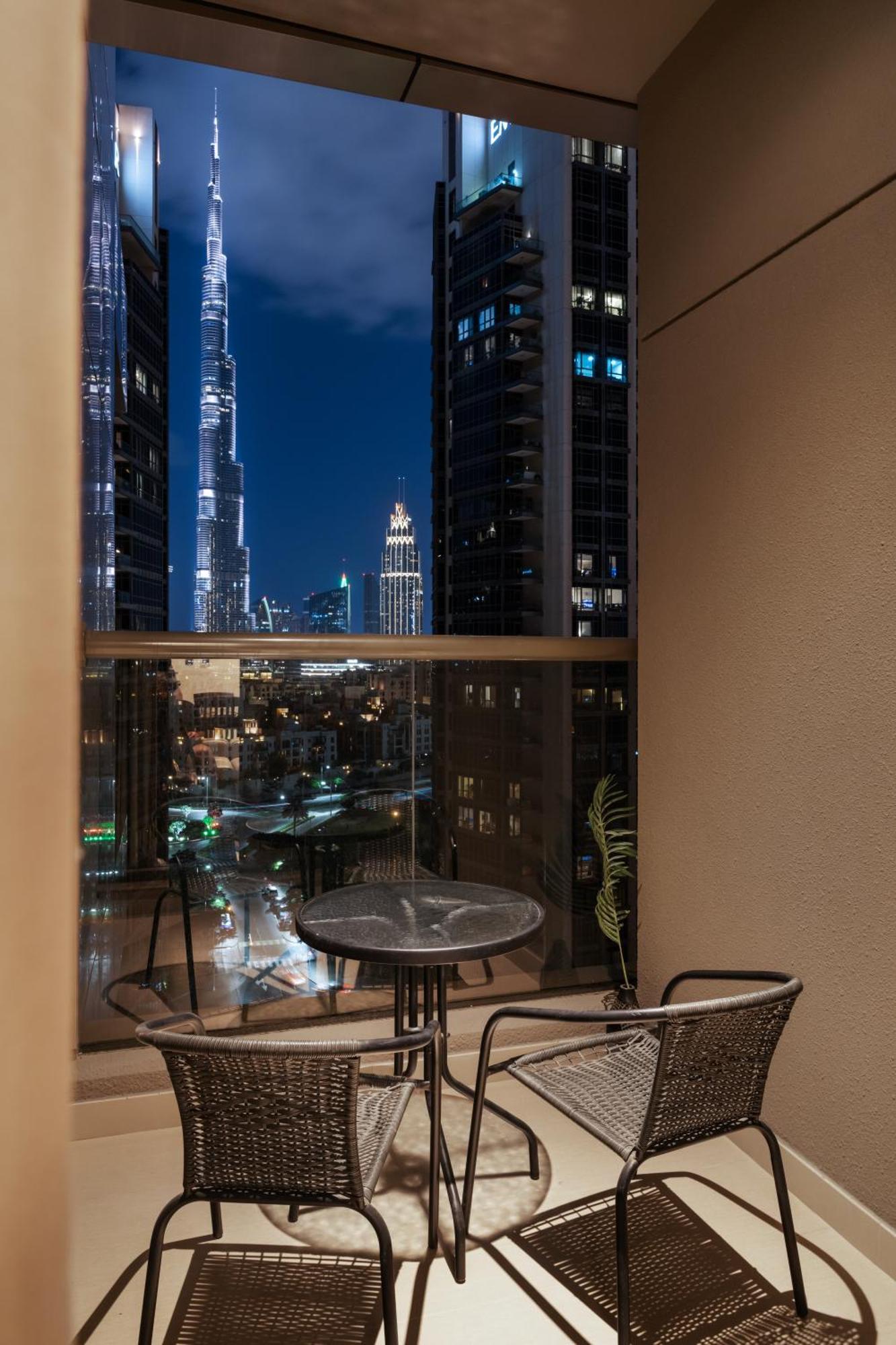 Burj Khalifa View 1 Bedroom Feriehus Dubai