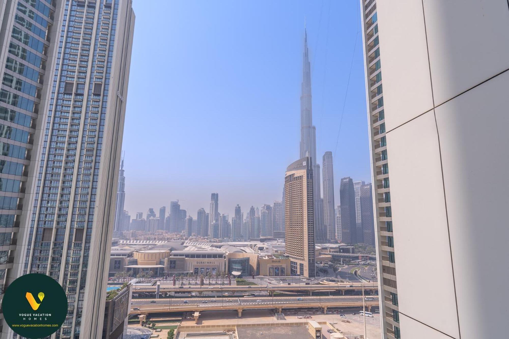 Downtown Views Ii - Vogue Two Bedroom With Balcony And Full Burj Khalifa View, Conveniently Located Opposite Mall Skybridge *