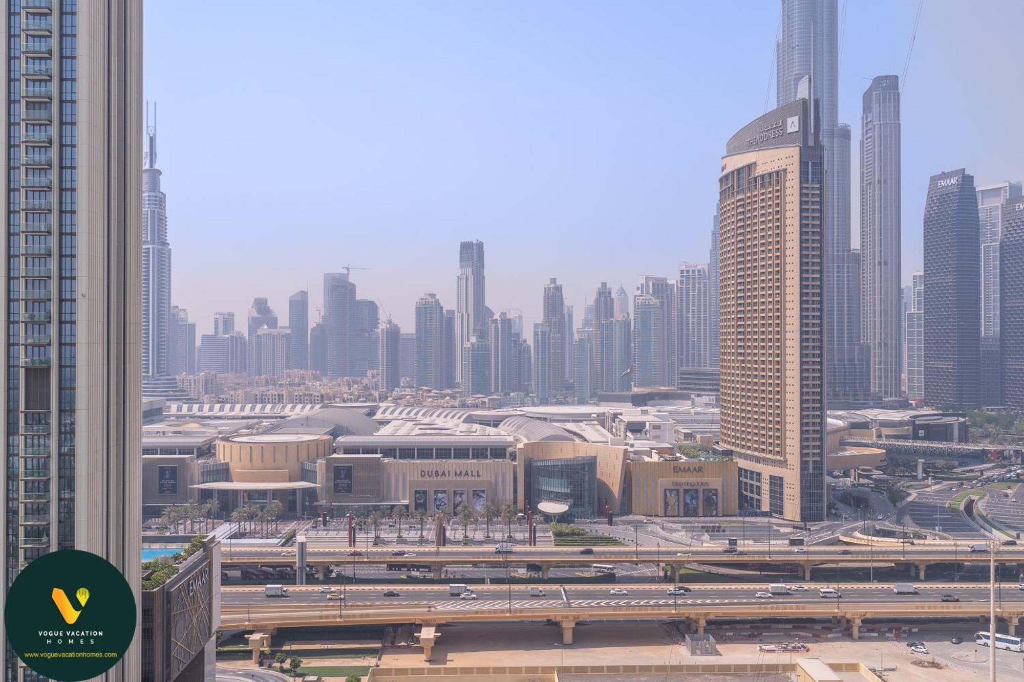 Downtown Views Ii - Vogue Two Bedroom With Balcony And Full Burj Khalifa View, Conveniently Located Opposite Mall Skybridge *