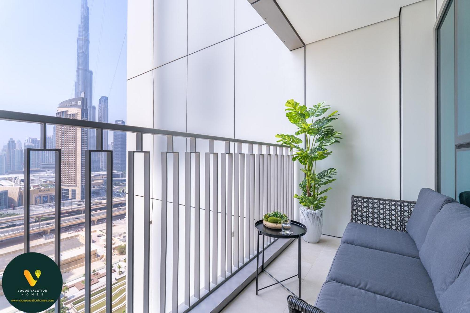 Downtown Views Ii - Vogue Two Bedroom With Balcony And Full Burj Khalifa View, Conveniently Located Opposite Mall Skybridge Appartement