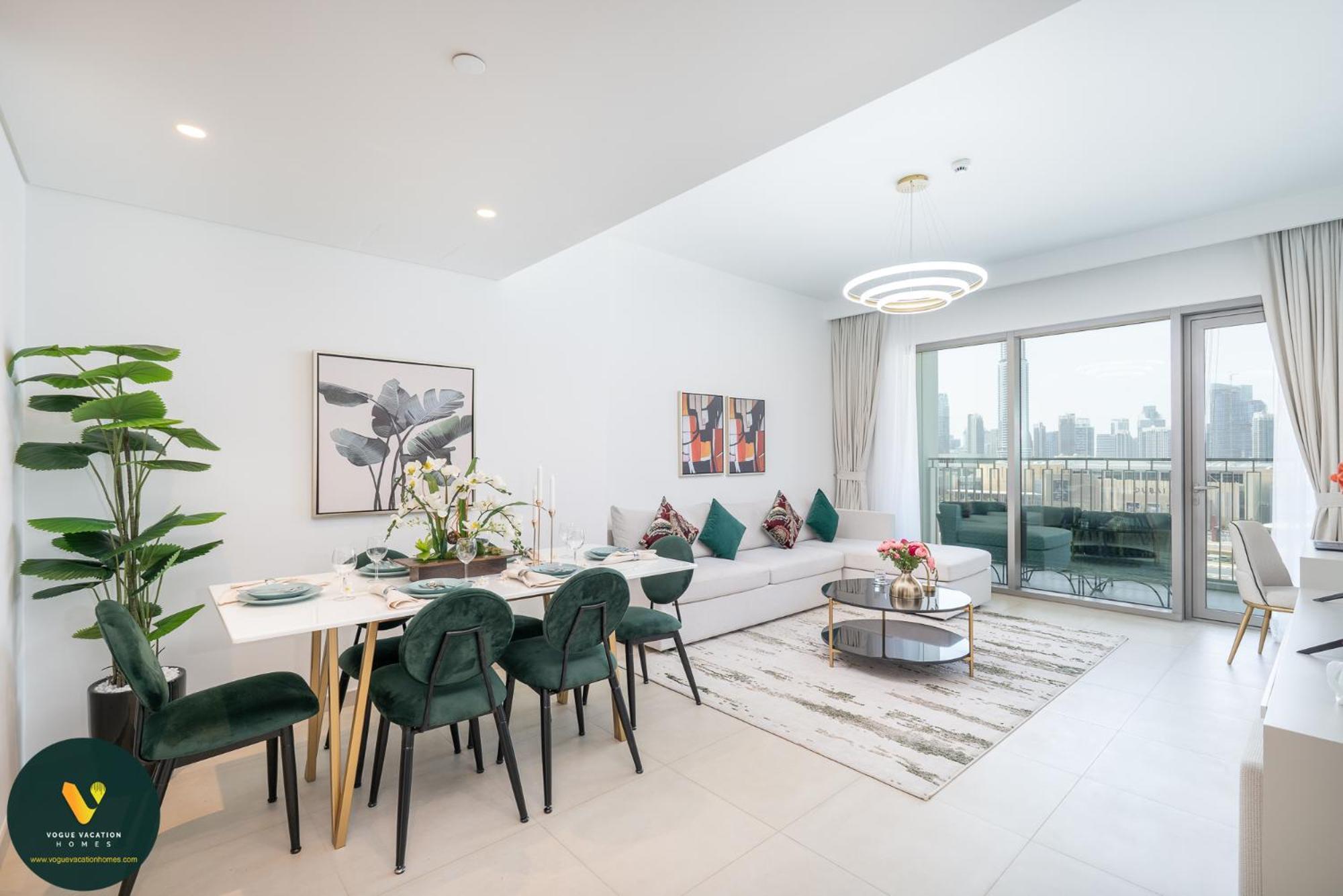 Appartement Downtown Views Ii - Vogue Two Bedroom With 2 Balconies And Full Burj Khalifa, Opposite Mall Skybridge *