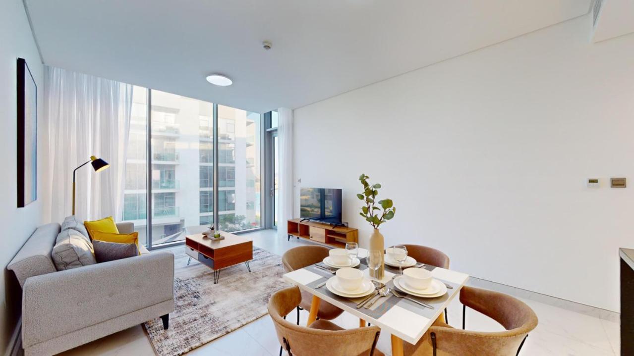 Appartement District One - Aesthetic One Bed With Lagoon View Dubaï