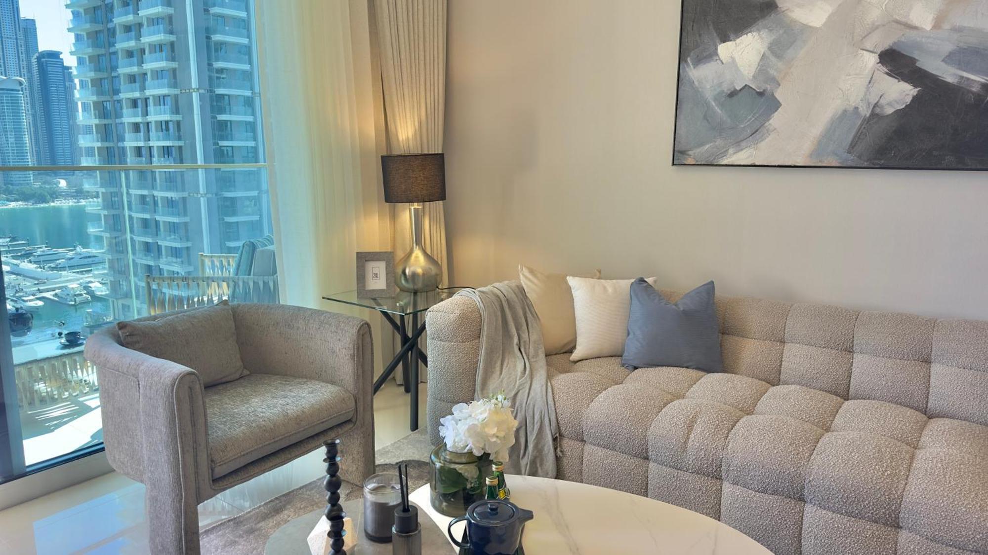 Guest Favorite 1Br Designer Apt With Beach Access By Vibel Appartement Dubaï