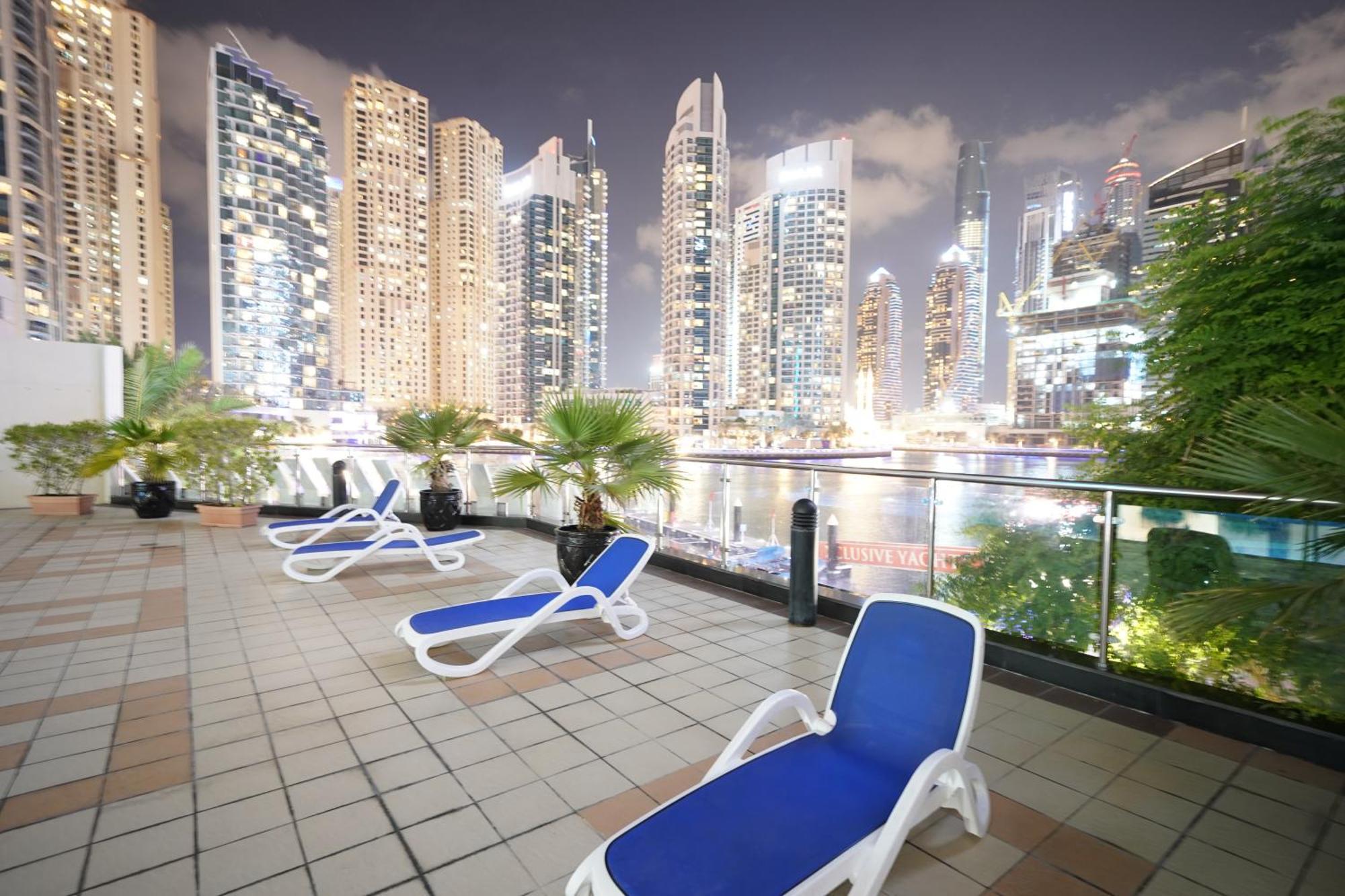 Exquisite Marina View 2 Bedrooms Near Metro And Marina Mall Appartement *