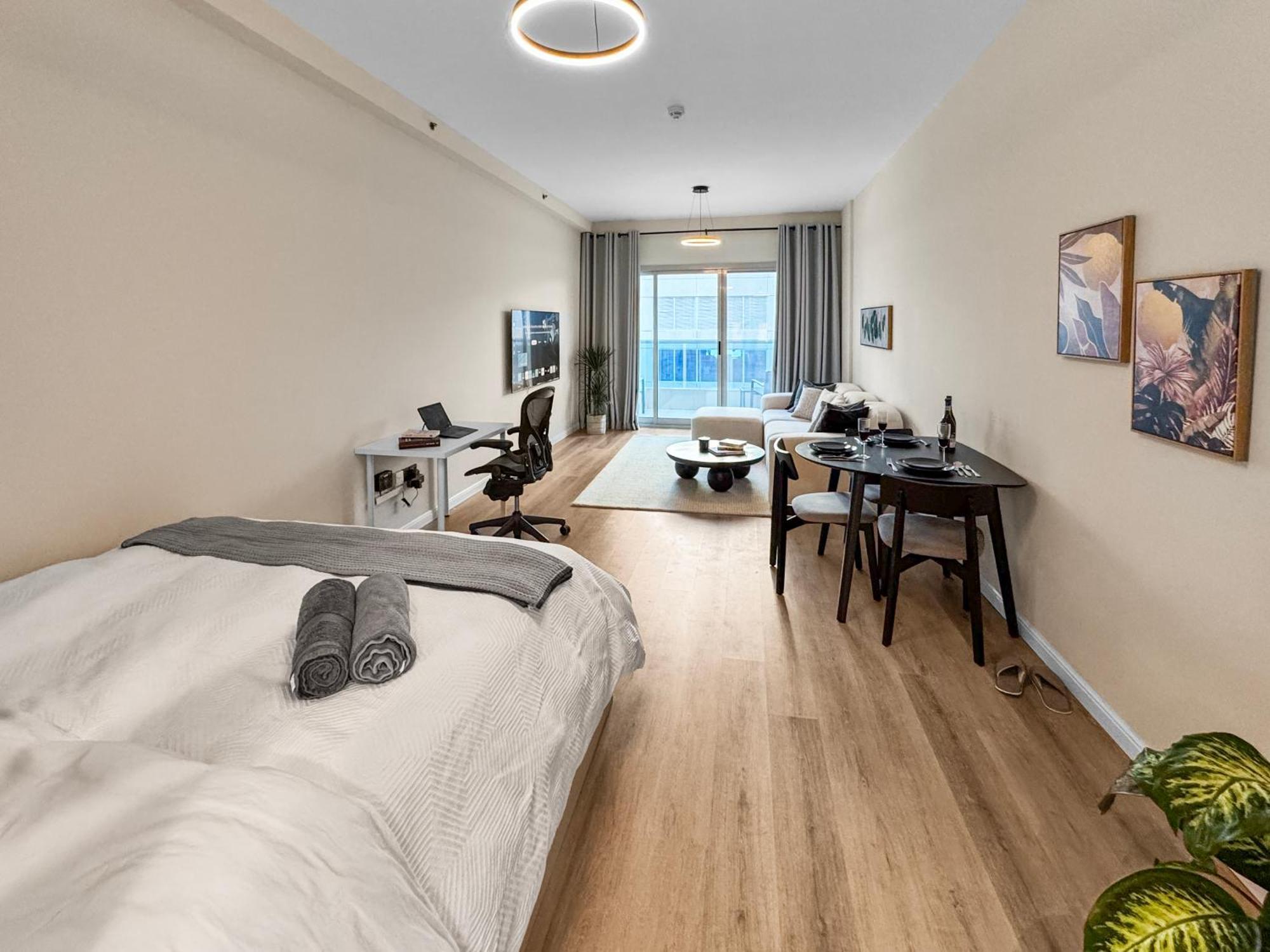 Appartement Modern Renovated Spacious With Pool, Gym & Jacuzzi Access In Marina, Step To Metro