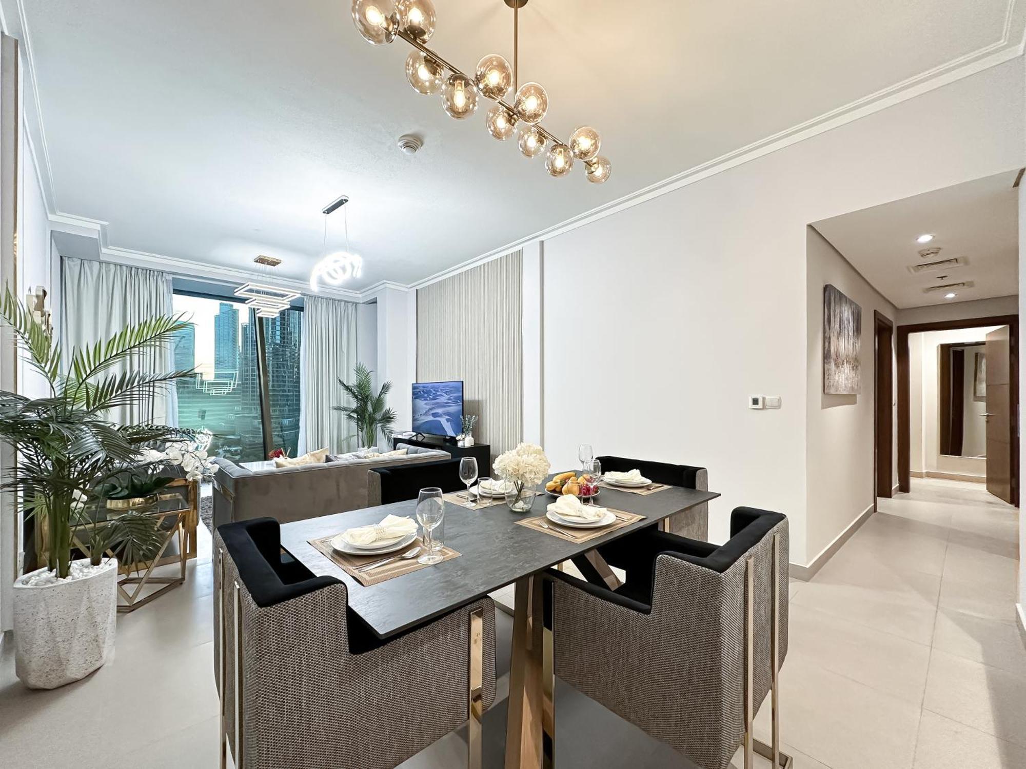 Appartement Urban Luxury 2br With Spectacular Burj Khalifa View *