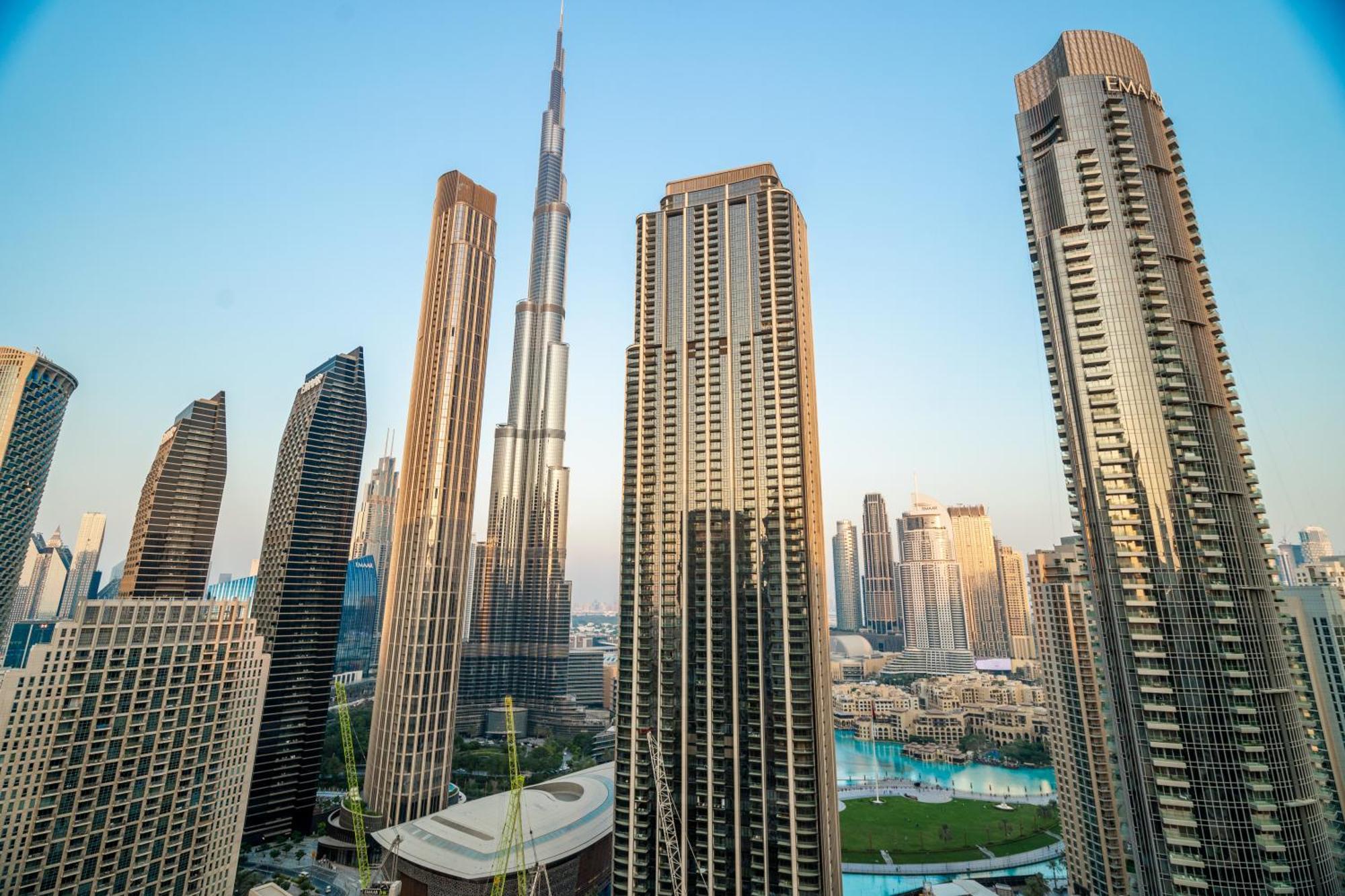 Burj Khalifa View Luxury Steps From Mall Appartement