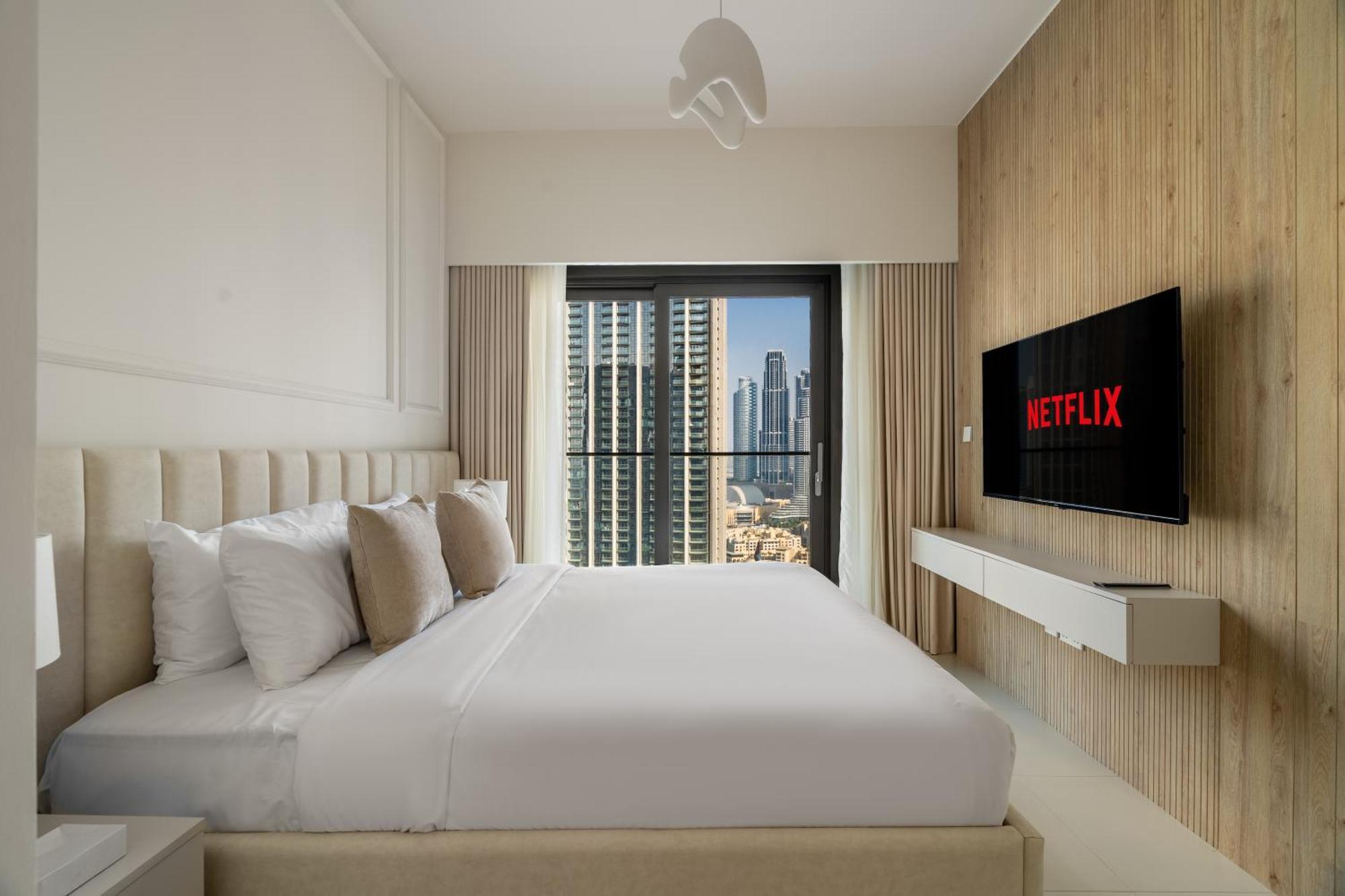 Burj Khalifa View Luxury Steps From Mall Dubaï