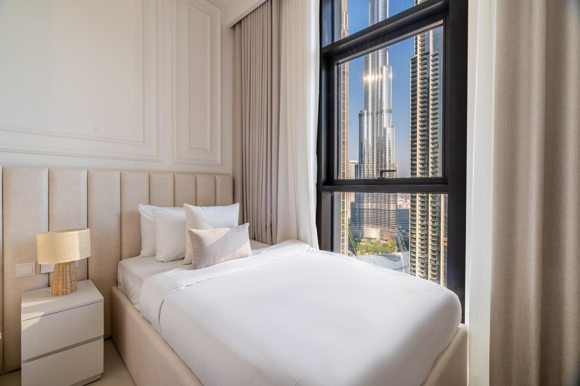 Appartement Burj Khalifa Panorama 3-min Walk To Mall