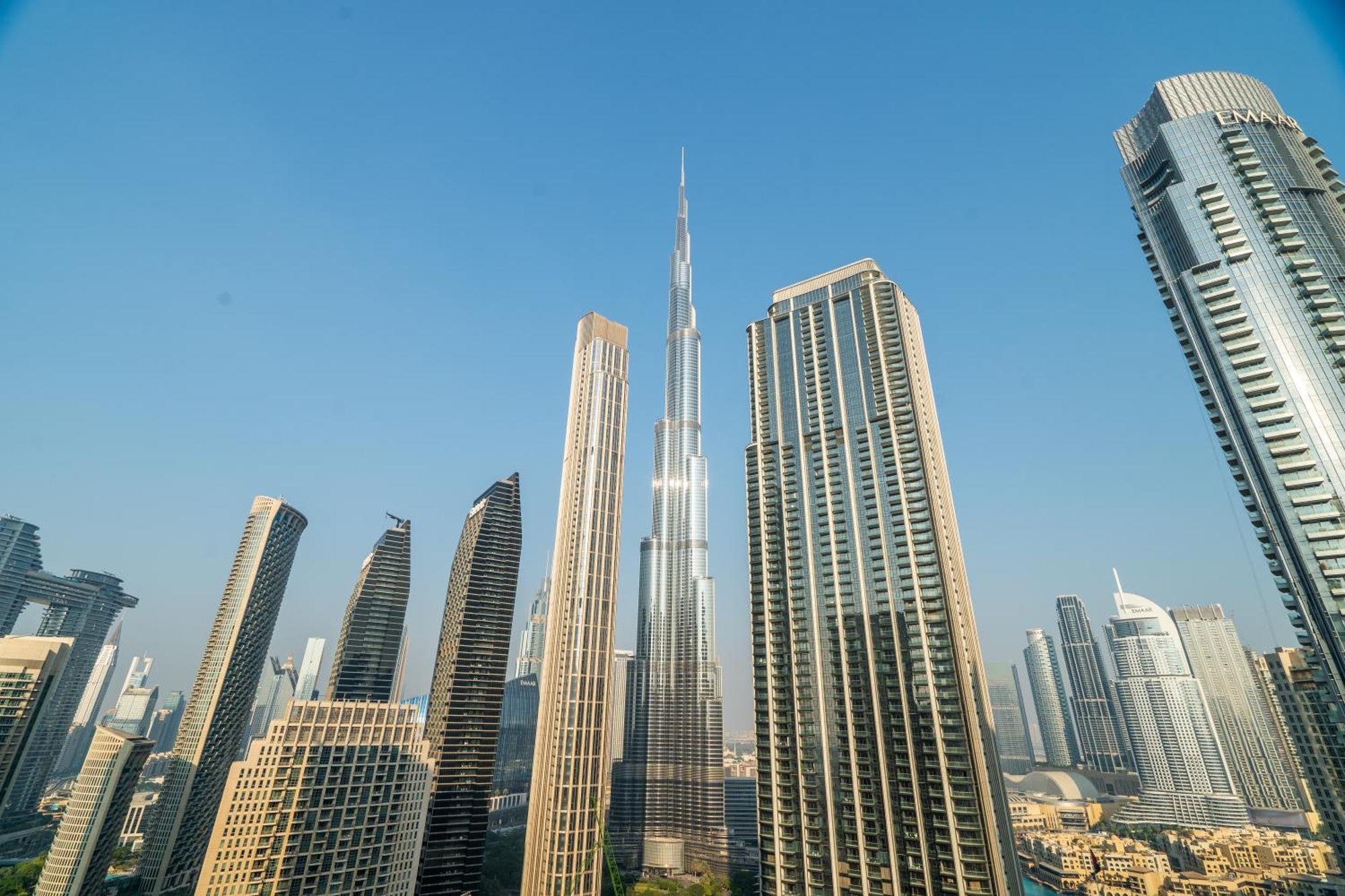 Burj Khalifa Panorama 3-min Walk To Mall Apartamento