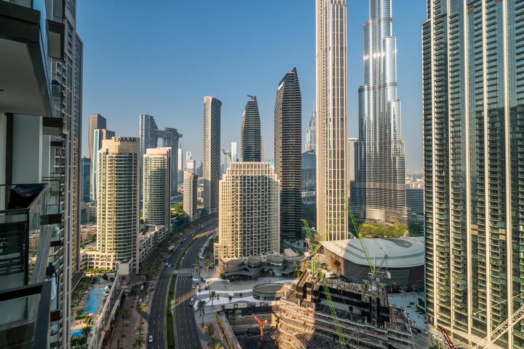 Appartement Burj Khalifa Panorama 3-min Walk To Mall
