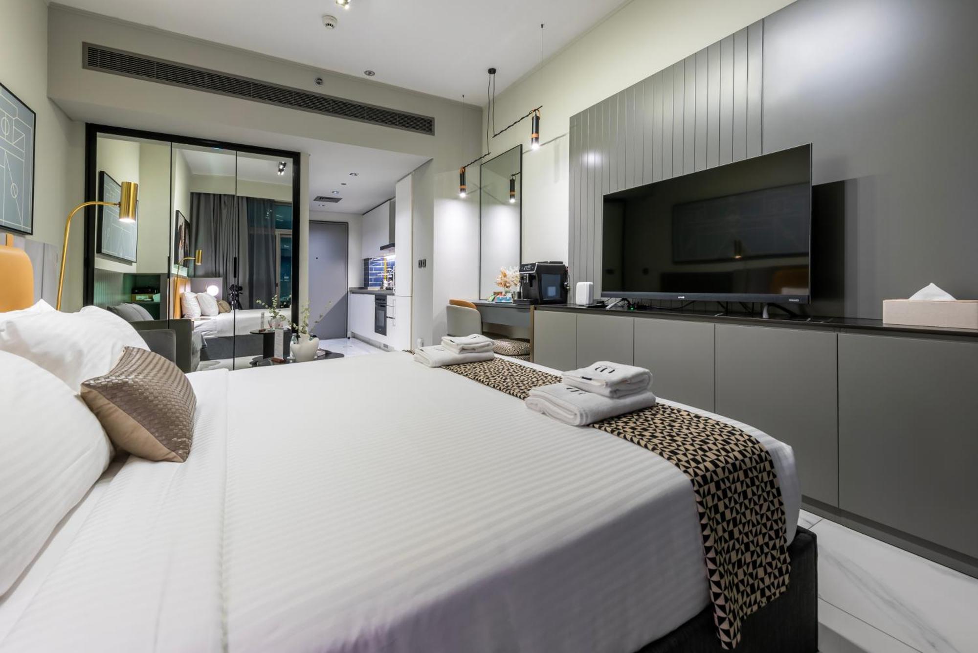Apartamento Canal View Downtown - Near Mall & Burj Khalifa - Mag 318