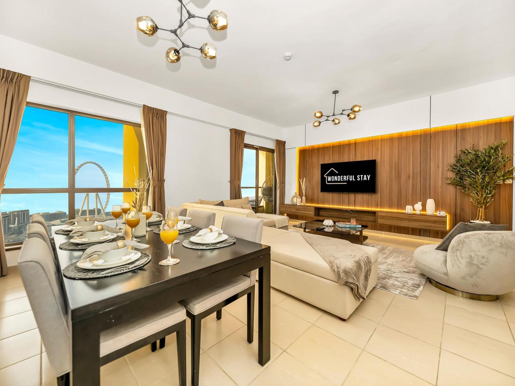 Wonderfulstay At Shams - Palm And Eye View - High Floor - Brand New Luxury