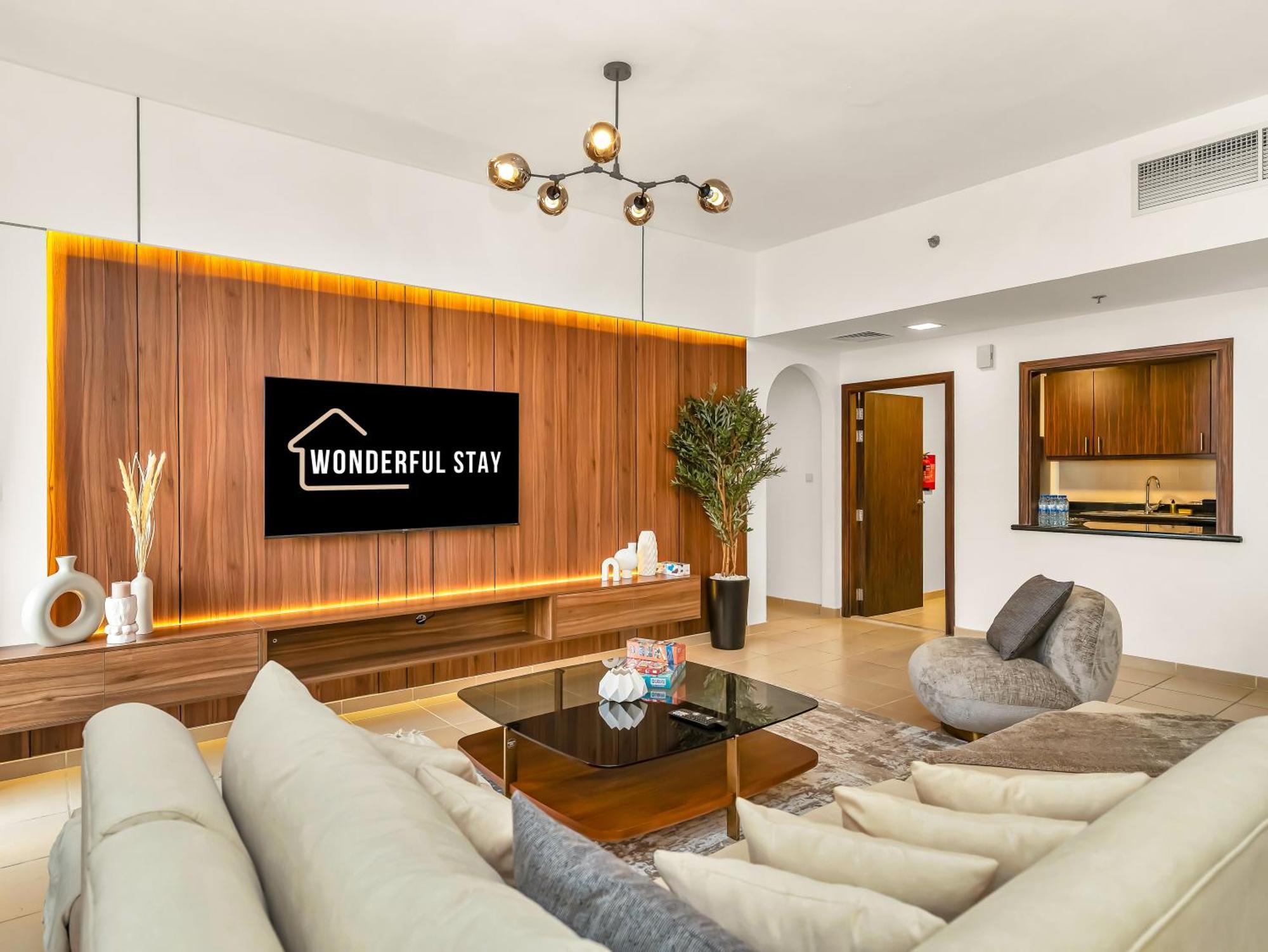 Wonderfulstay At Shams - Palm And Eye View - High Floor - Brand New Luxury Appartement