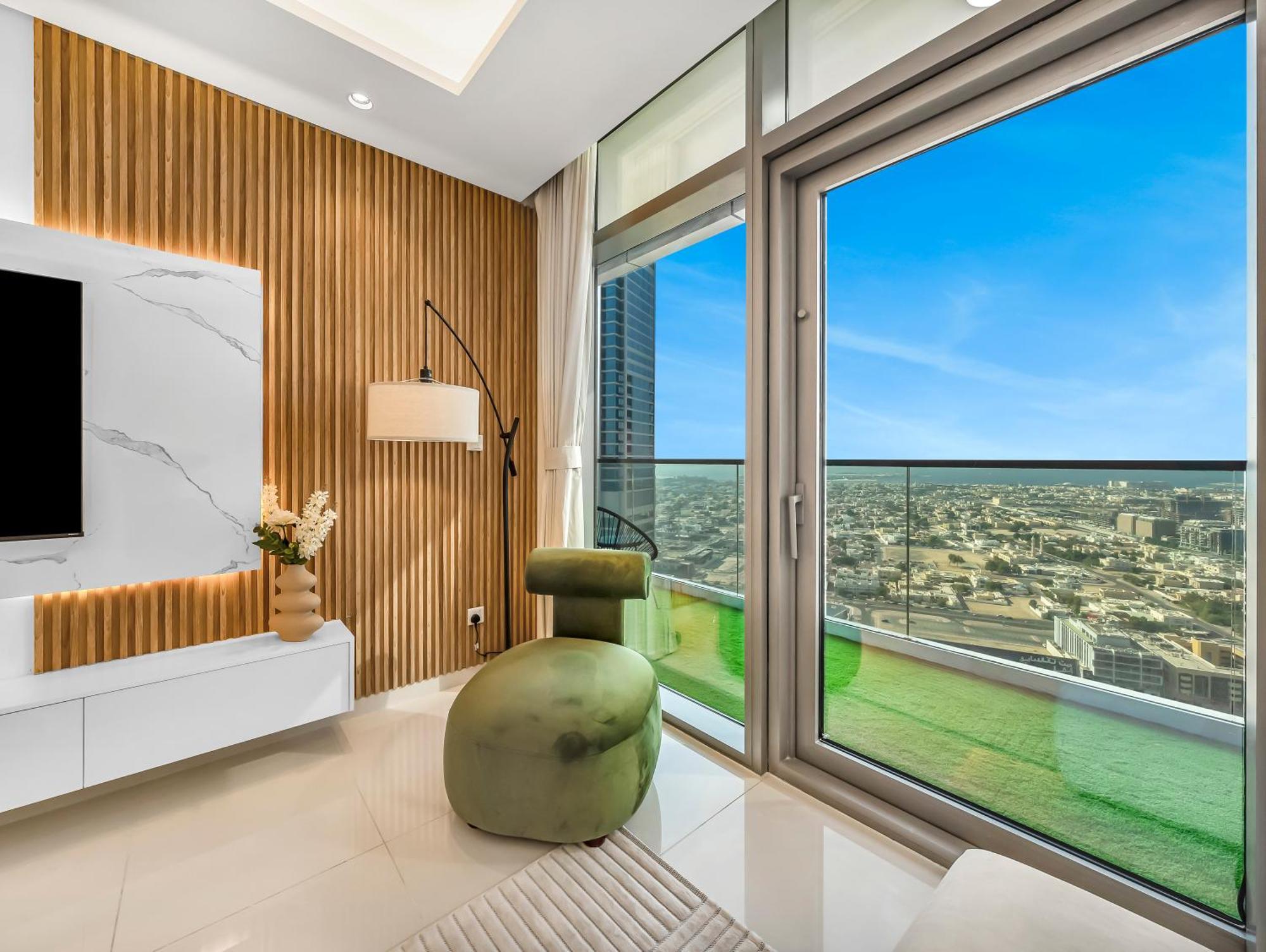 Appartement 5 Star High Rise Luxury Apartment, Infinity Pool With Stunning Burj View - Brand New