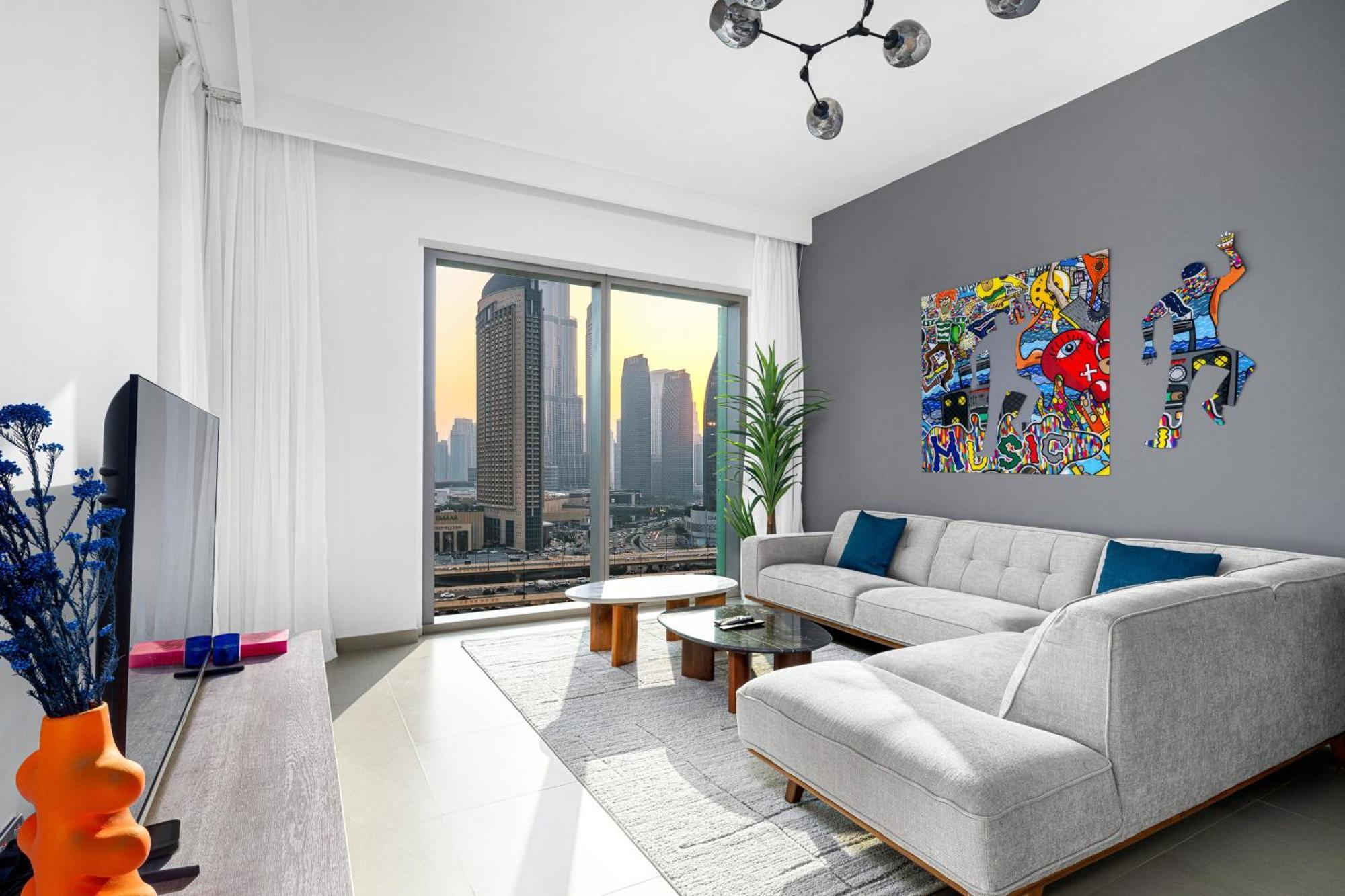 Arthouse Views - Burj Khalifa View & Mall Access Appartement