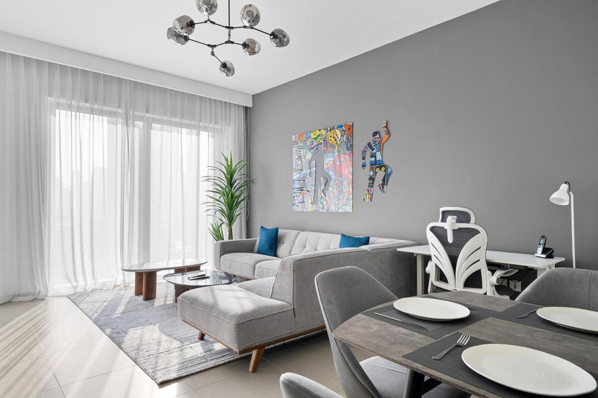 Appartement Arthouse Views - Burj Khalifa View & Mall Access Dubaï