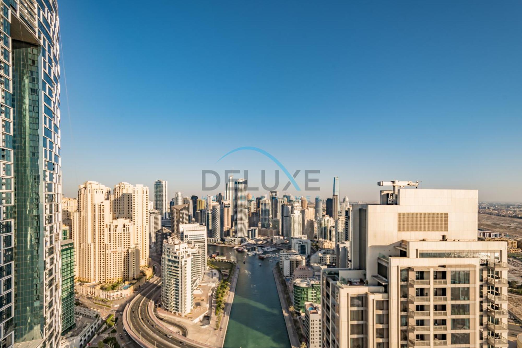 Appartement Sea View 3br With Assistant And Balcony, Just Steps From Marina Promenade, 5242 Tower 1, Marina By Deluxe Homes