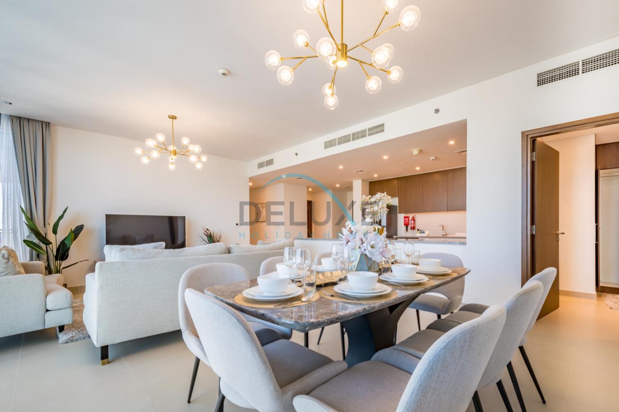 Sea View 3br With Assistant And Balcony, Just Steps From Marina Promenade, 5242 Tower 1, Marina By Deluxe Homes Appartement *