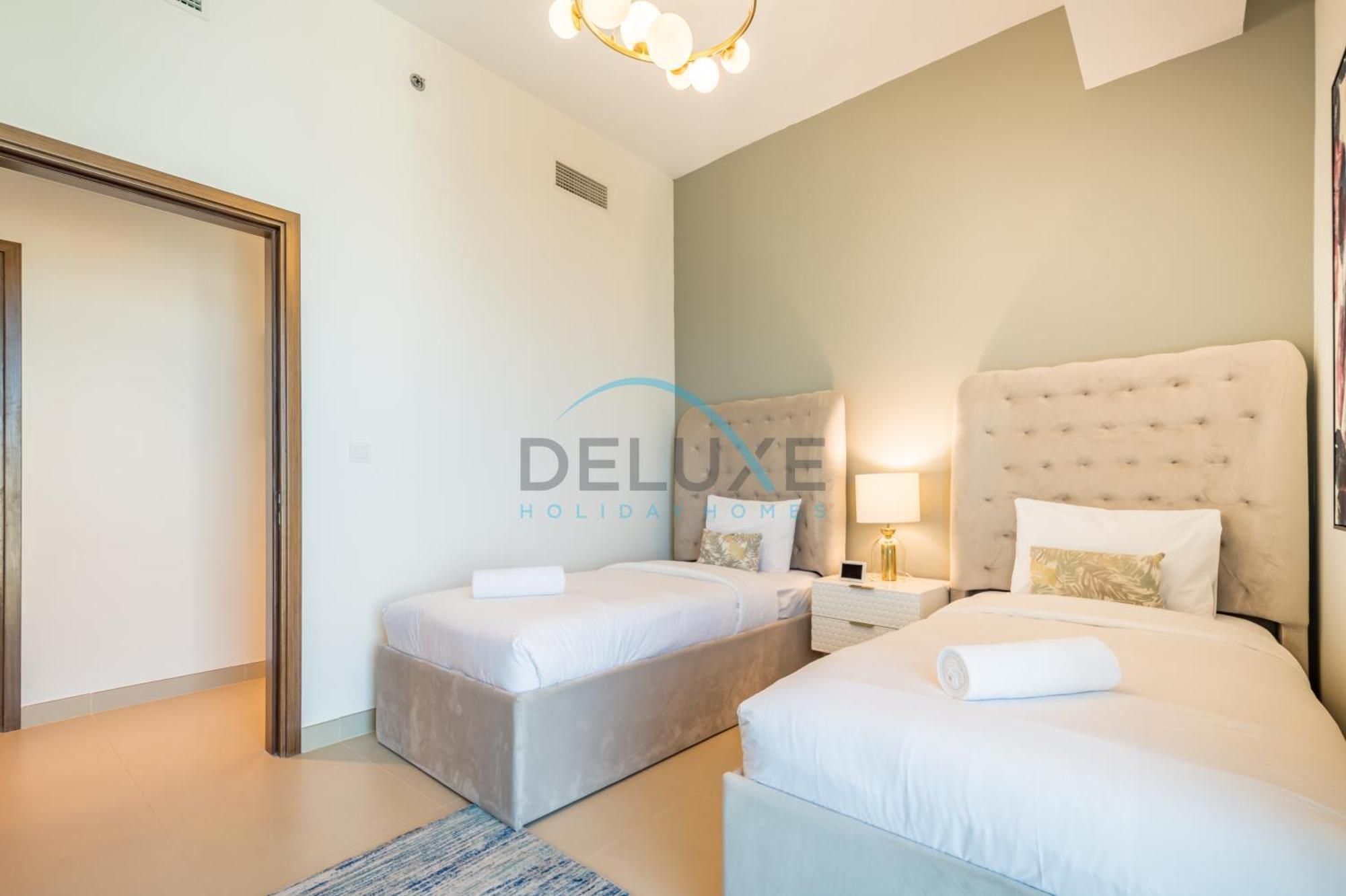 Sea View 3br With Assistant And Balcony, Just Steps From Marina Promenade, 5242 Tower 1, Marina By Deluxe Homes *