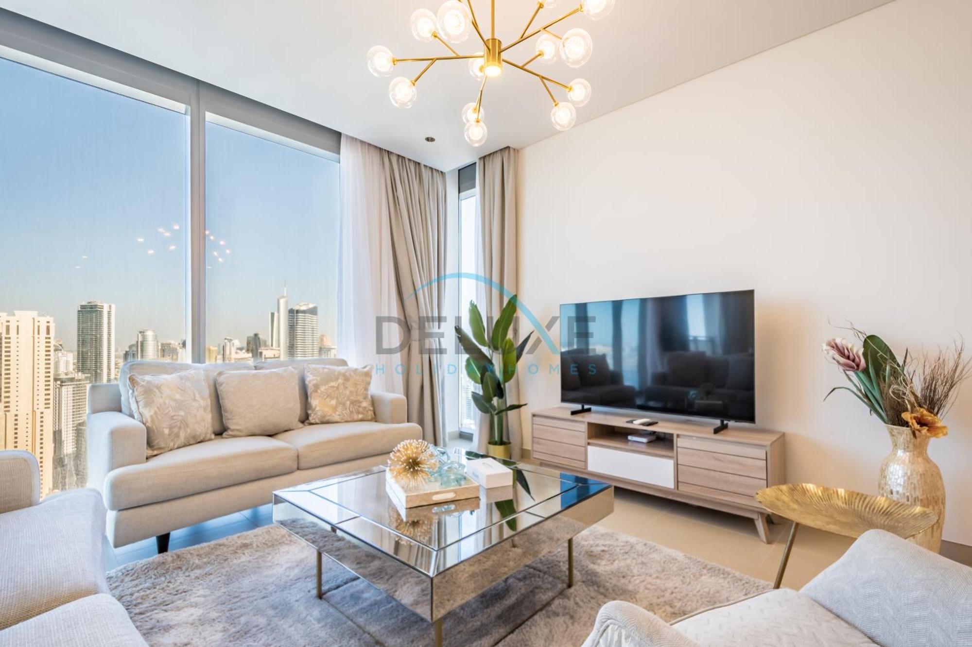 Appartement Sea View 3br With Assistant And Balcony, Just Steps From Marina Promenade, 5242 Tower 1, Marina By Deluxe Homes Dubaï