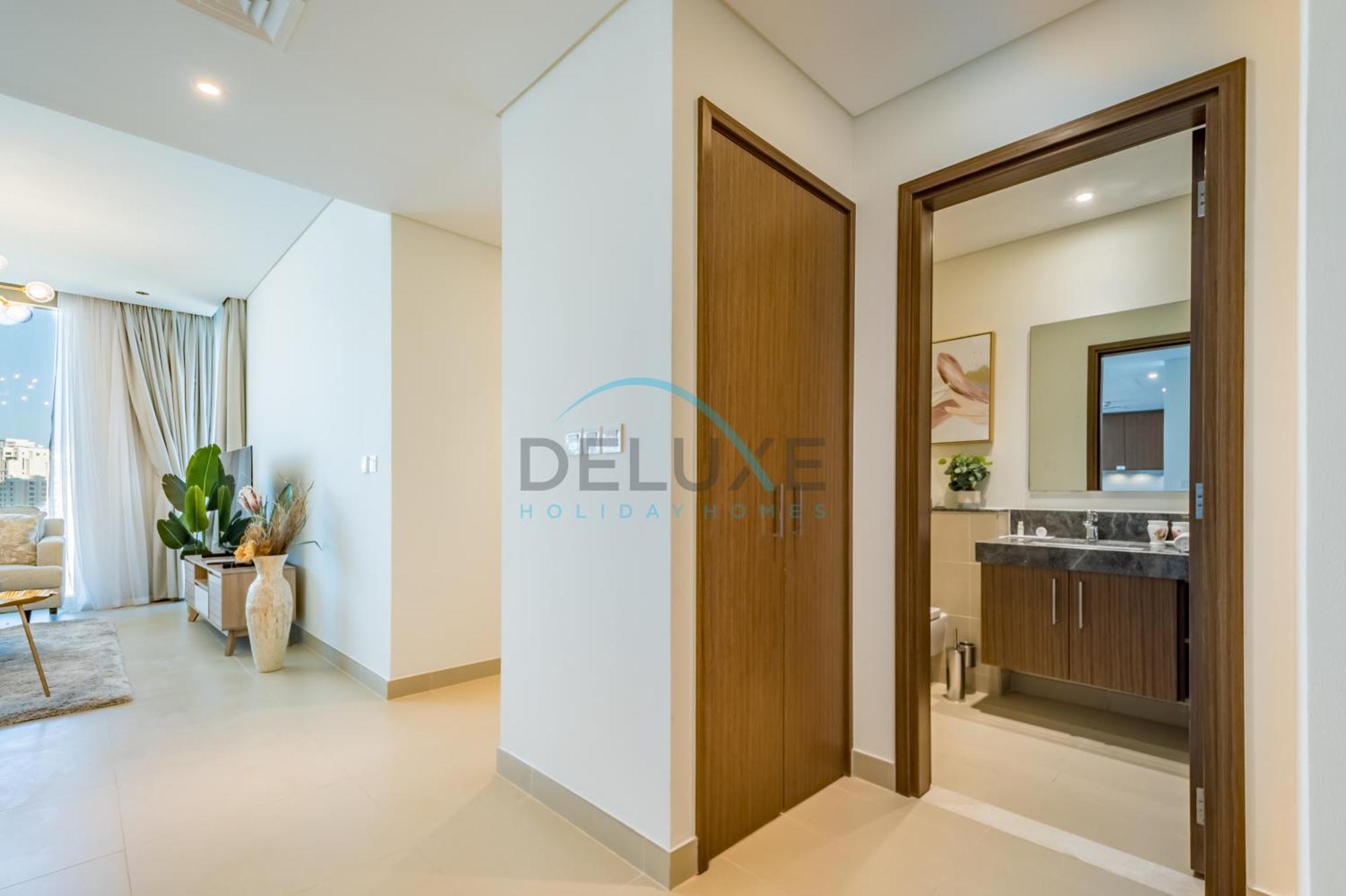 Sea View 3br With Assistant And Balcony, Just Steps From Marina Promenade, 5242 Tower 1, Marina By Deluxe Homes *