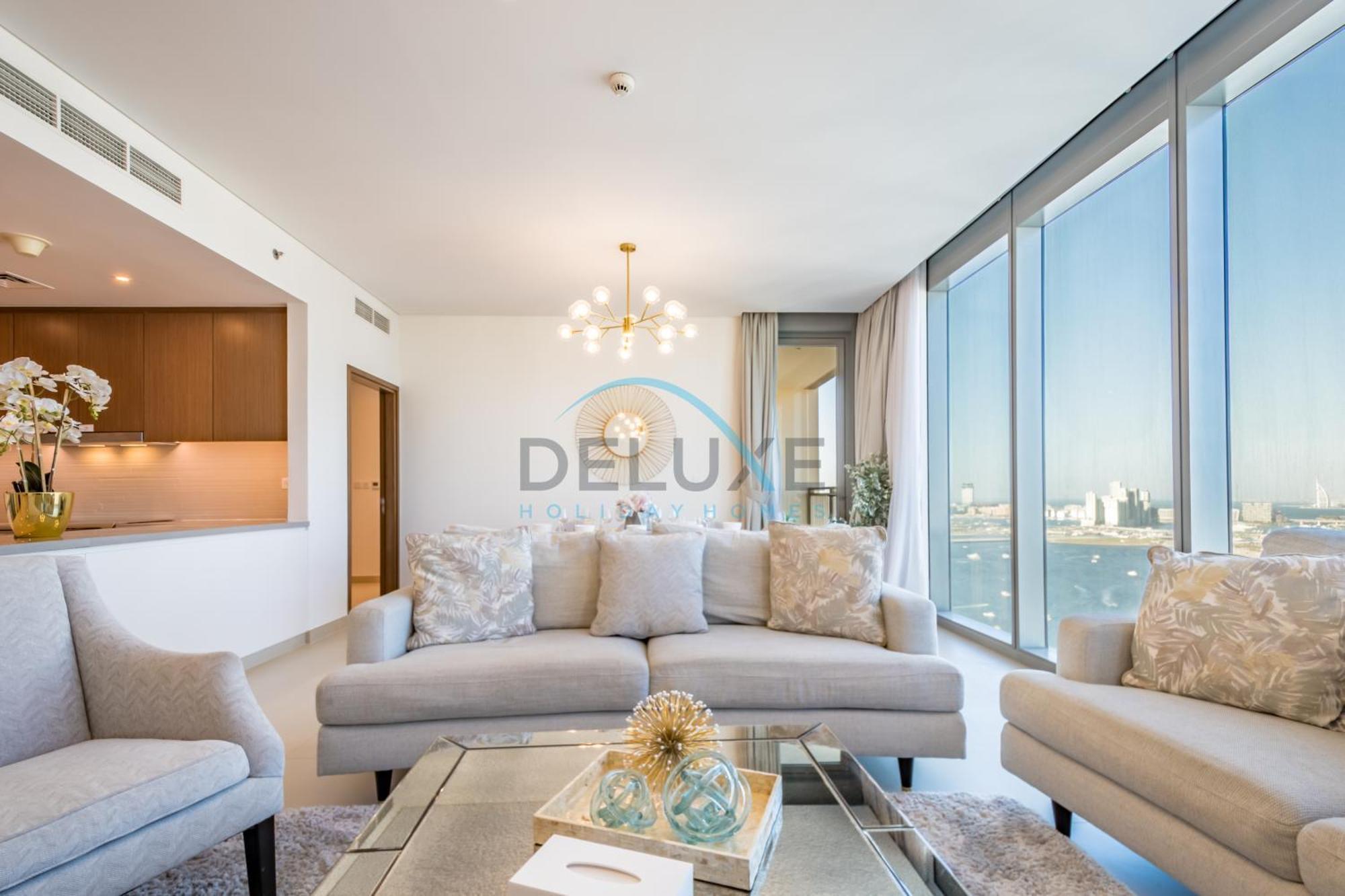 Sea View 3br With Assistant And Balcony, Just Steps From Marina Promenade, 5242 Tower 1, Marina By Deluxe Homes Appartement Dubaï
