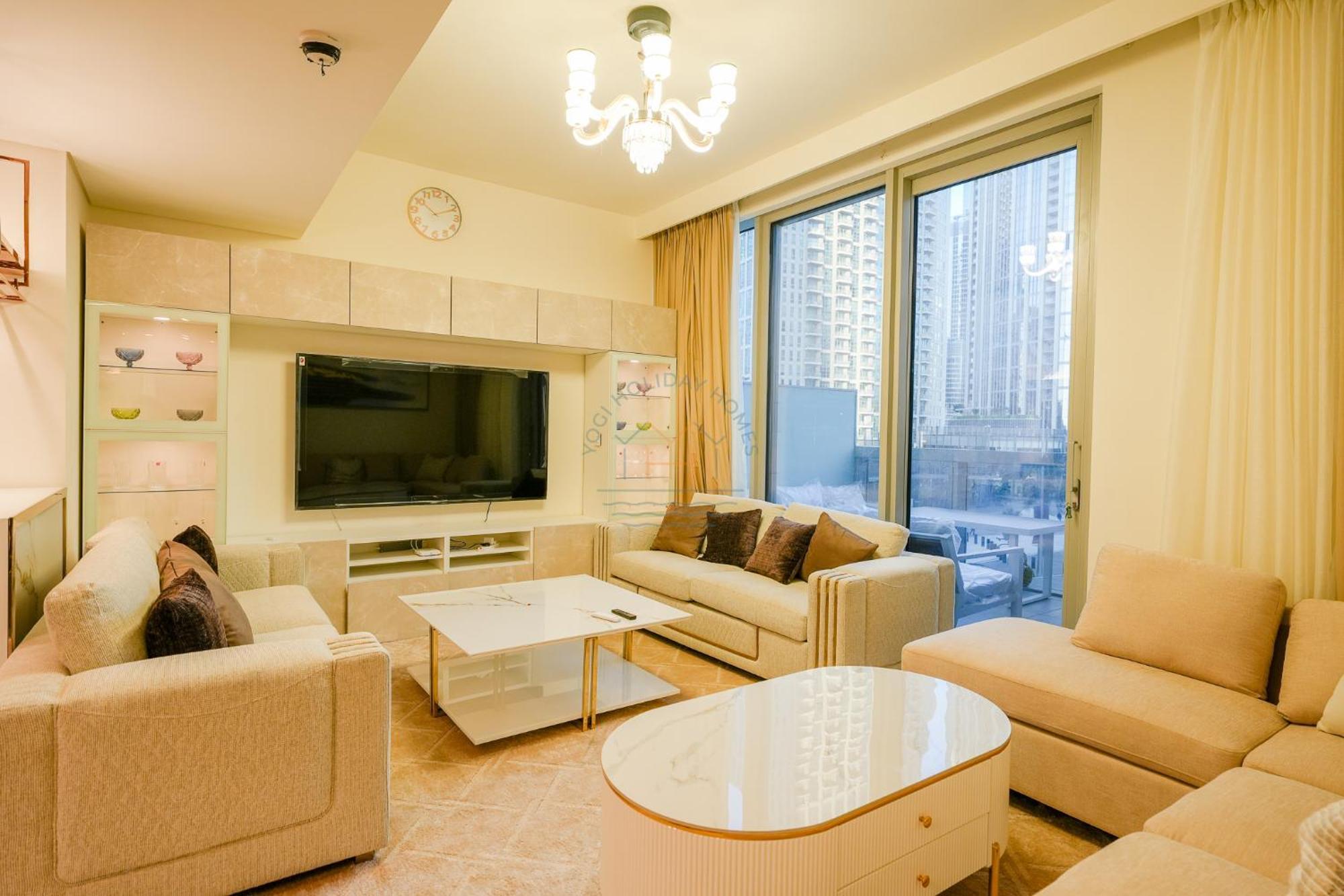 Appartement Luxe - Stylish 2br Downtown Escape Dubaï