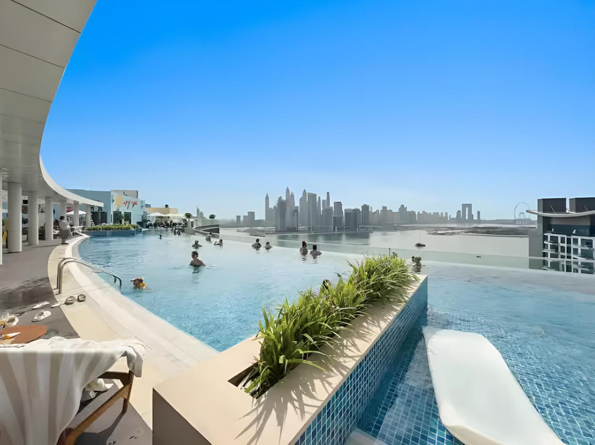 Palm Jumeirah - Private & Free Infinity Pool Appartement Dubai