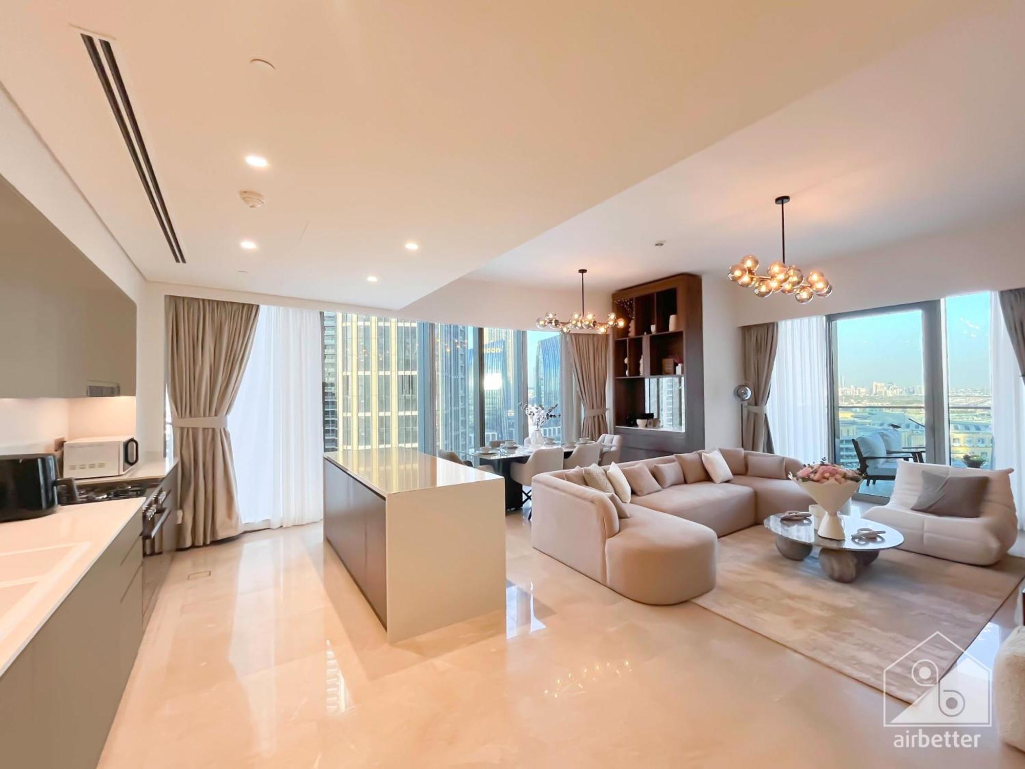 Luxury Grande Downtown Full Burj Khalifa Views Appartement *