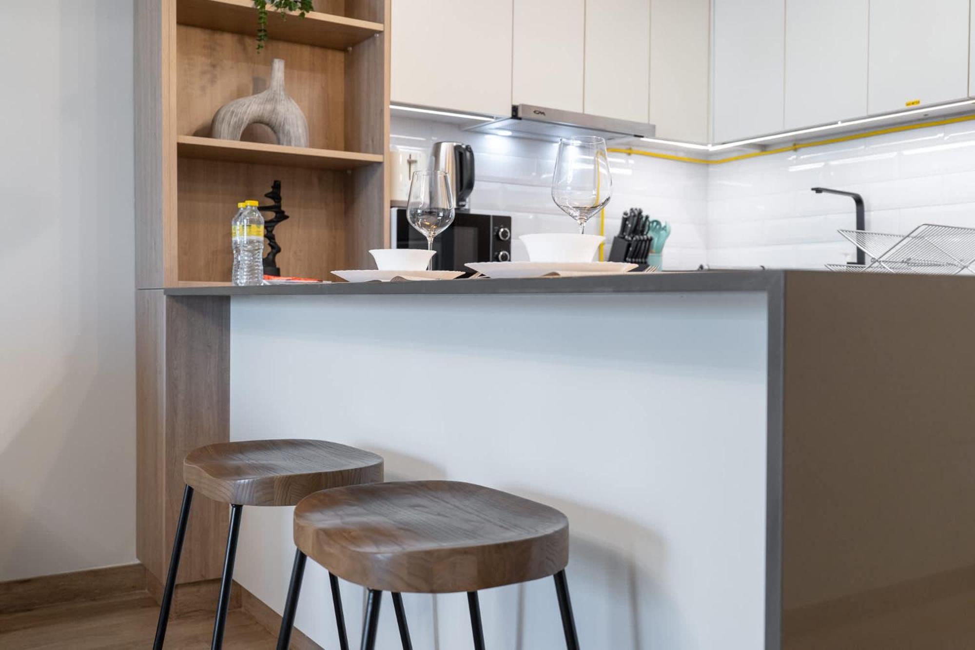 Appartement Bright & Airy Perfect For 2 In Jvc *