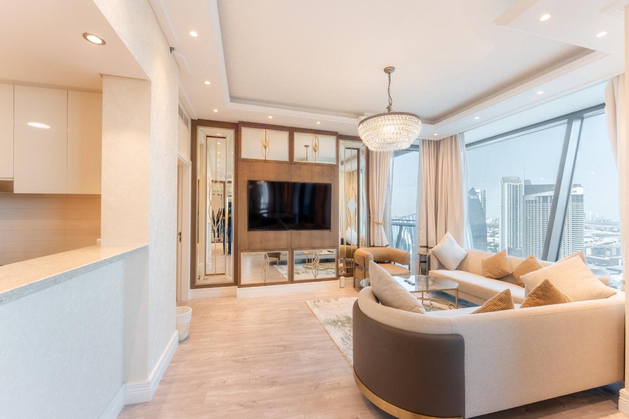 Appartement 3 Bed With Full Burj Khalifa View In Burj Vista By Dubaï