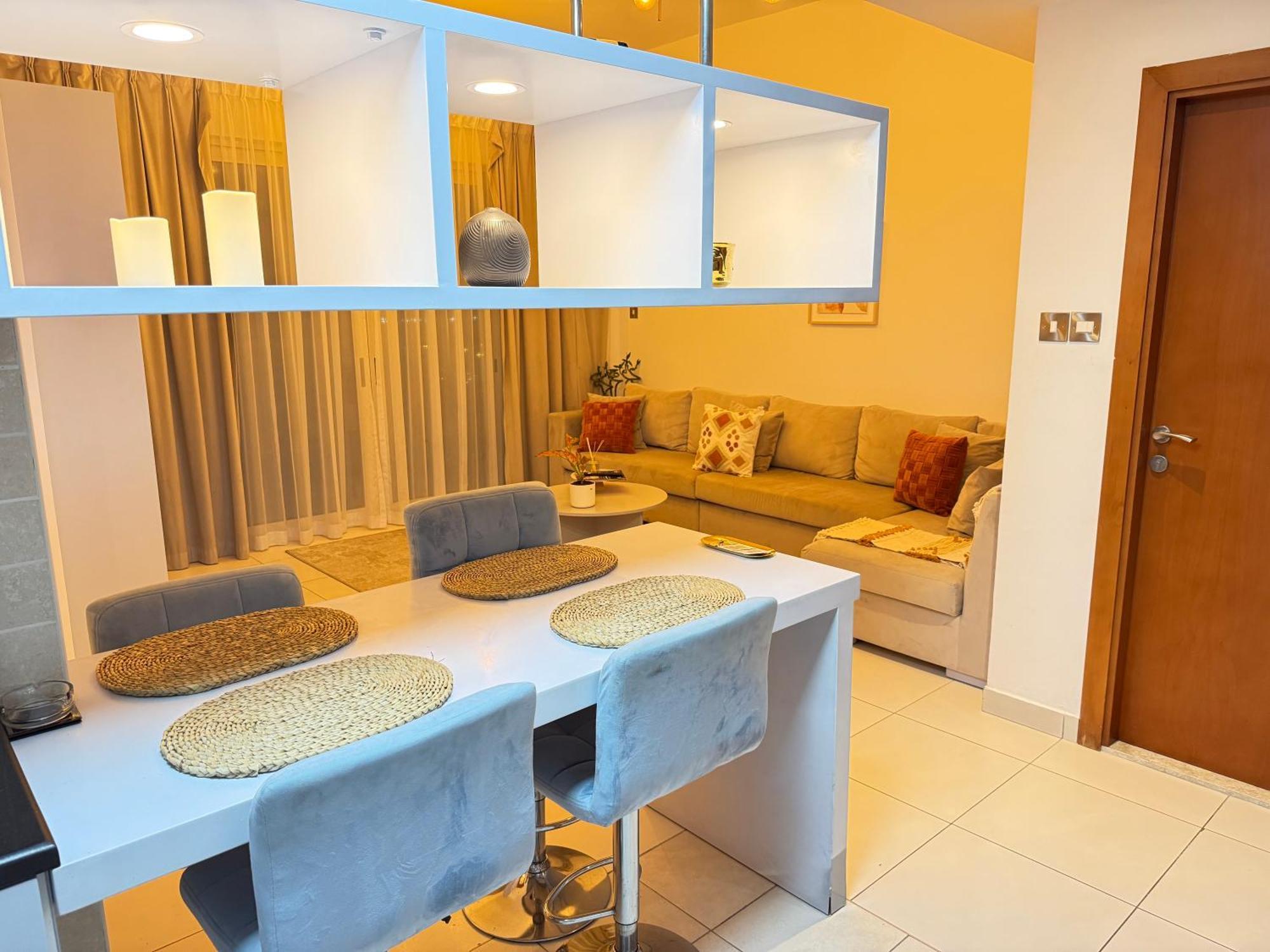Appartement Stunning Marina-view 1 Bed Dubaï