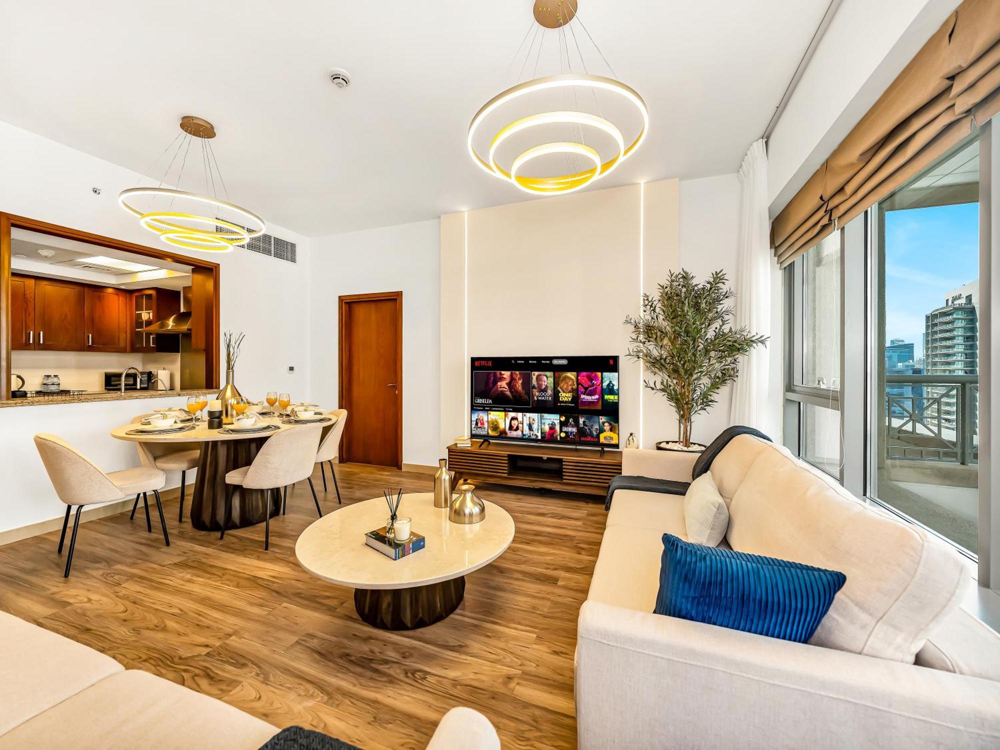 Appartement Royal Vista At 29 Boulevard - & Burj Khalifa Views - Brand New Luxury 3br *