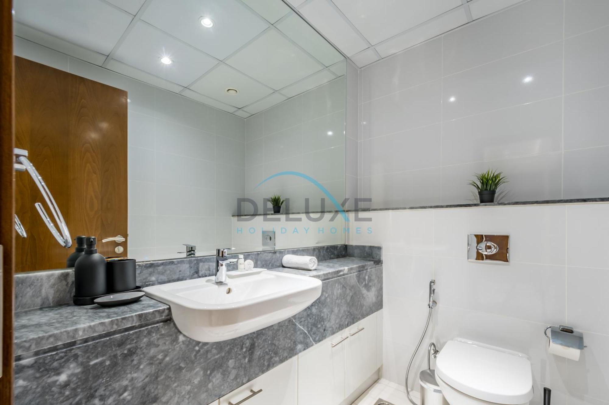 Bright 1br In Noura Tower, Al Habtoor City, Business Bay By Deluxe Homes * Dubaï