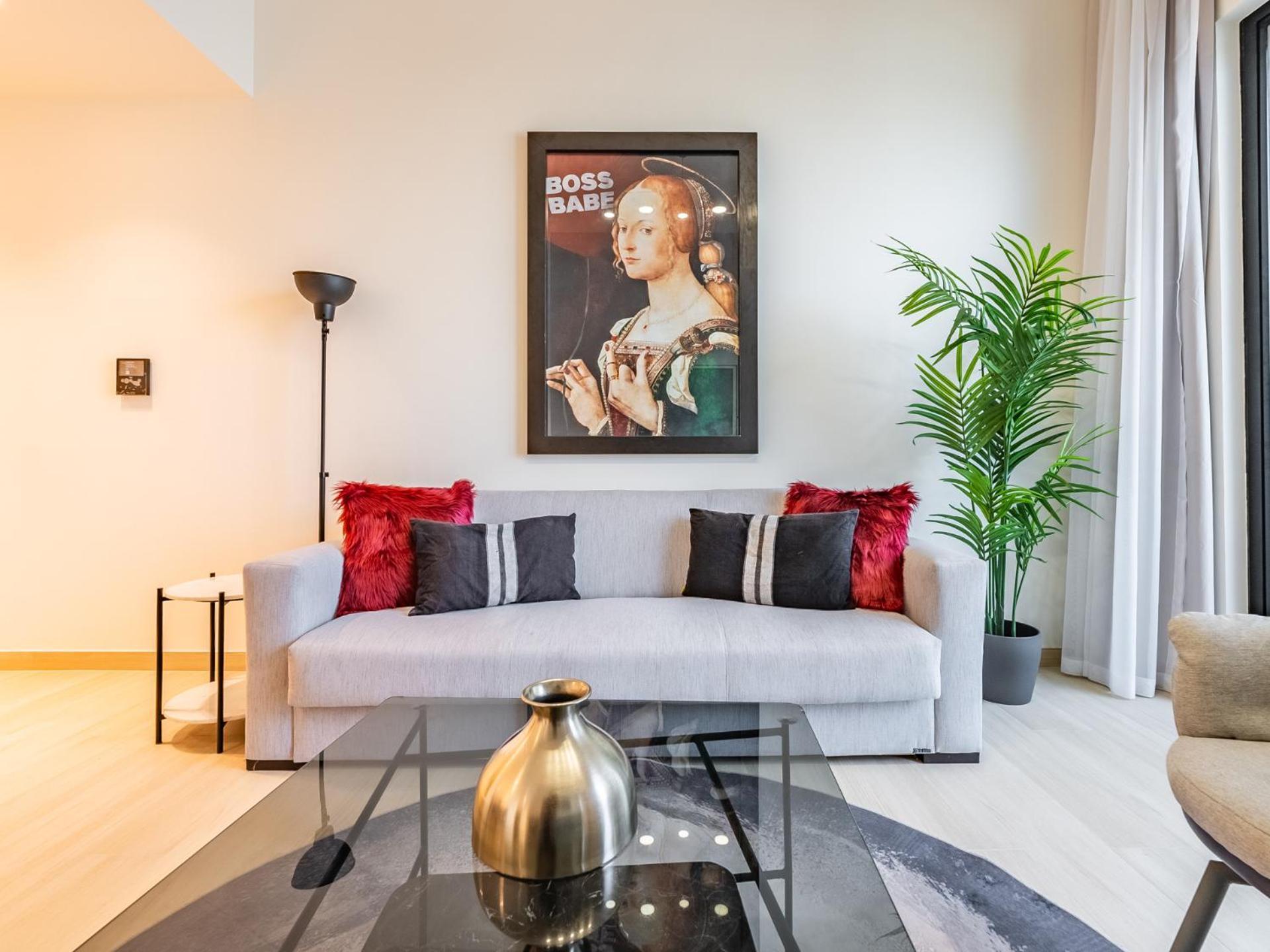 Appartement Modern Retreat In Unique Building In Jvc Dubaï