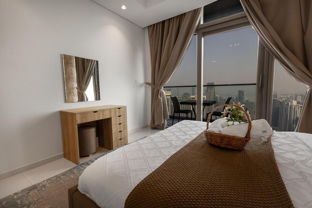 Spectacular Views On High Floor With Infinity Pool Appartement Dubaï