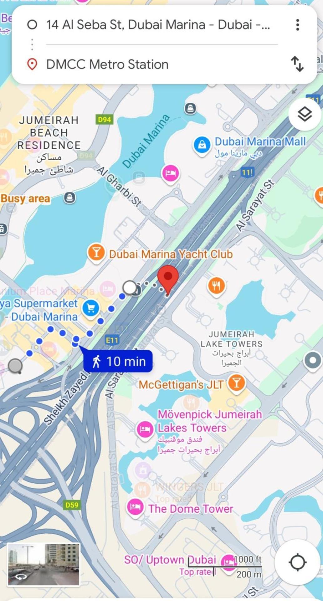 Superb 1bed Marina View Pool Jbr Parking * Dubái