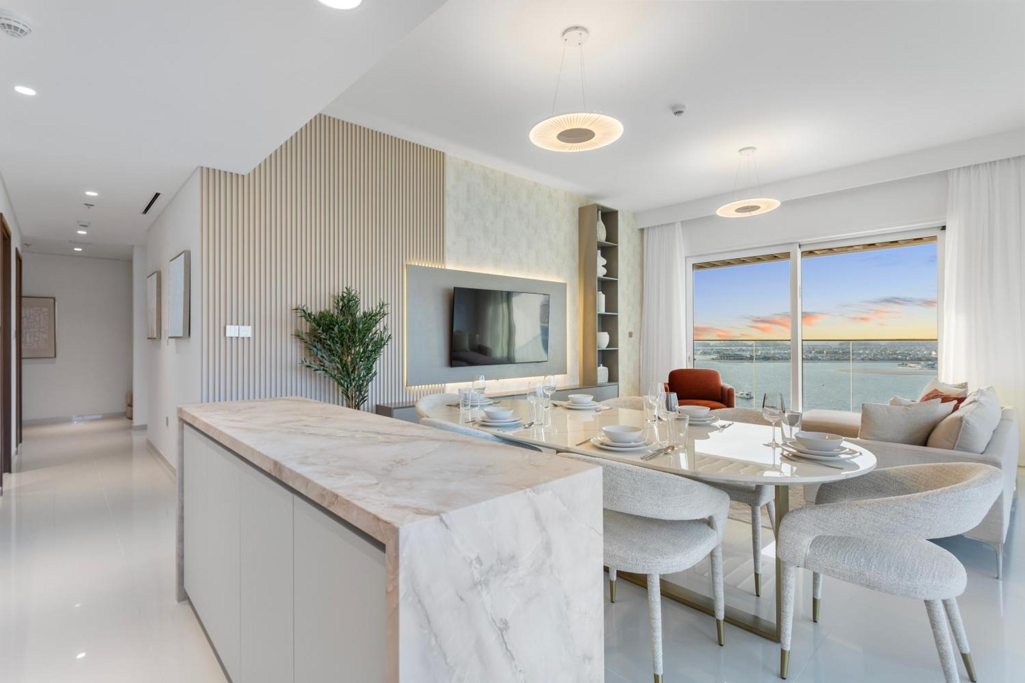 Seaview Living 2 Bedroom - Grand Bleu By Elie Saab * Dubaï