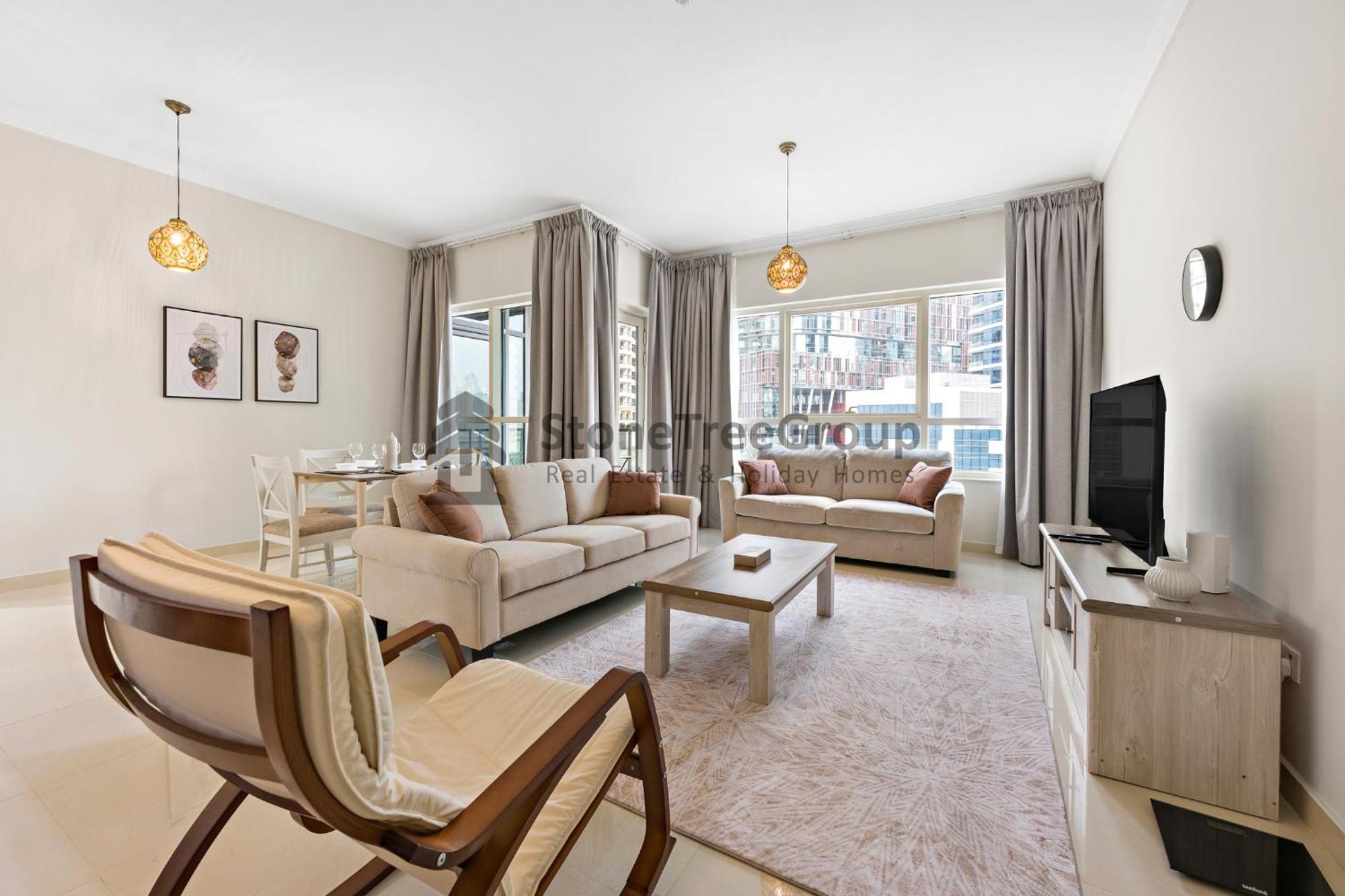 Appartement Spacious 1br At Marina Quays North