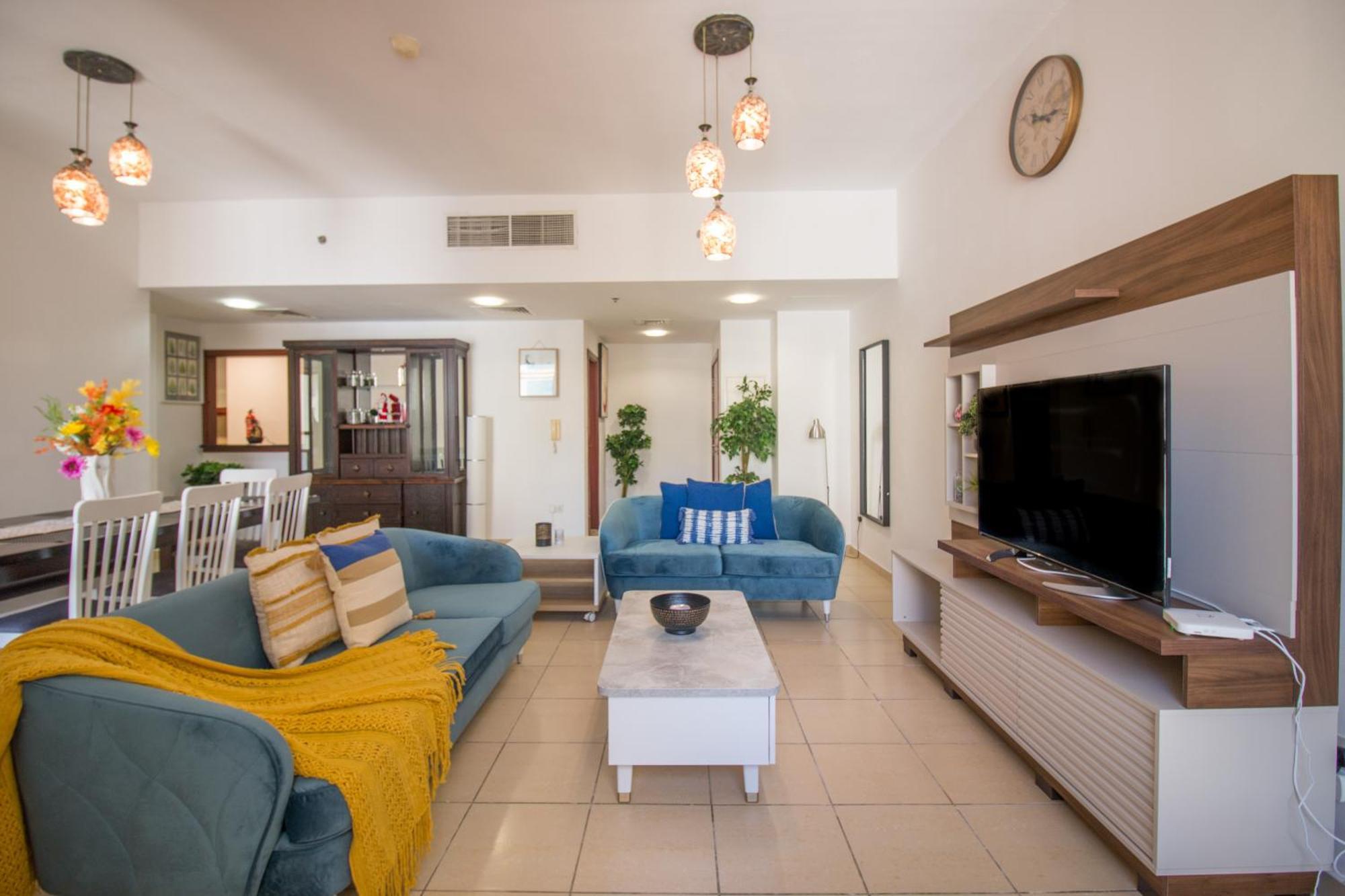 Apartamento Spacious 4 Bedroom In Jbr, 5-min Walk To The Beach, Marina Views *