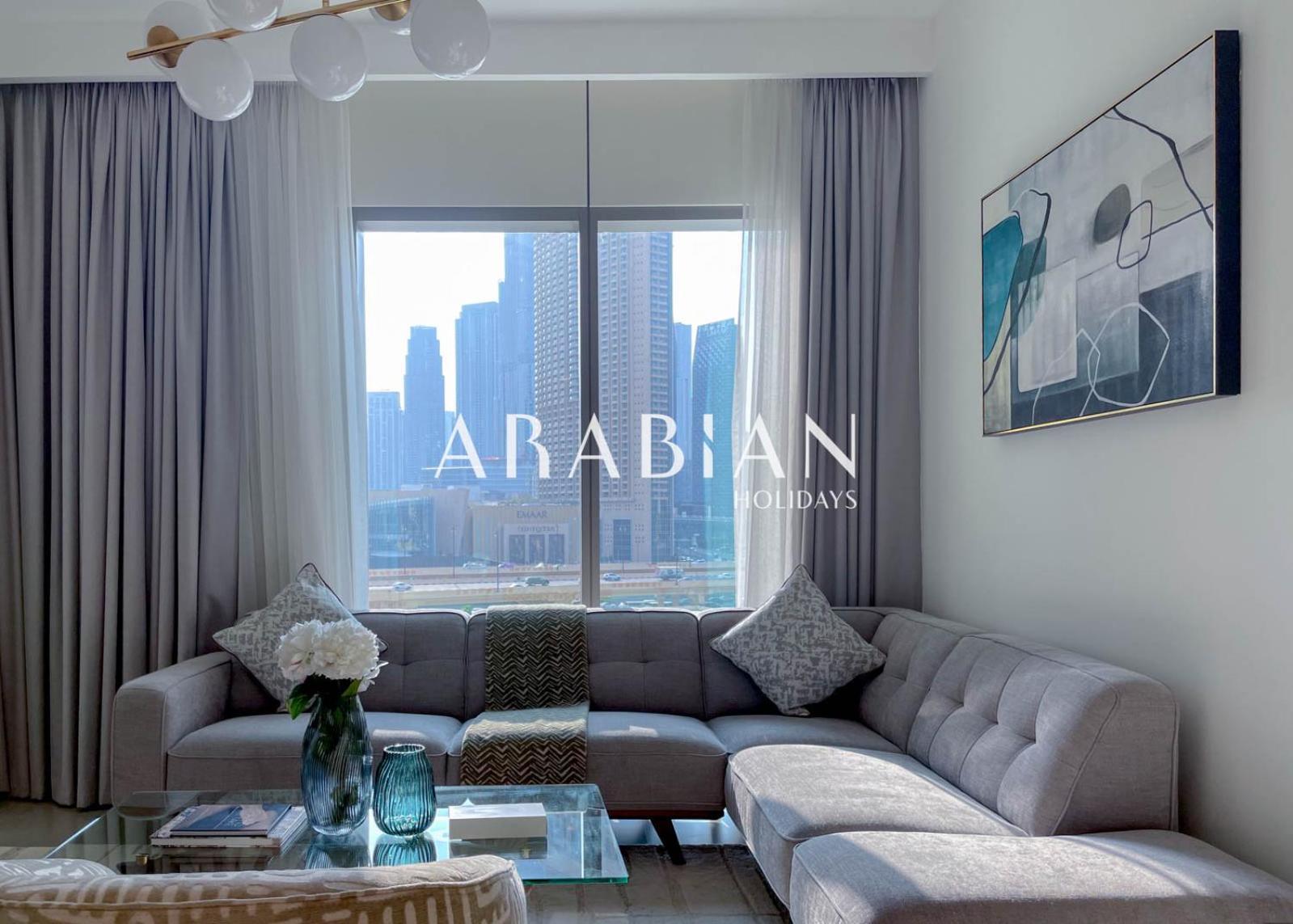 Spectacular 2br With Burj View In Downtown