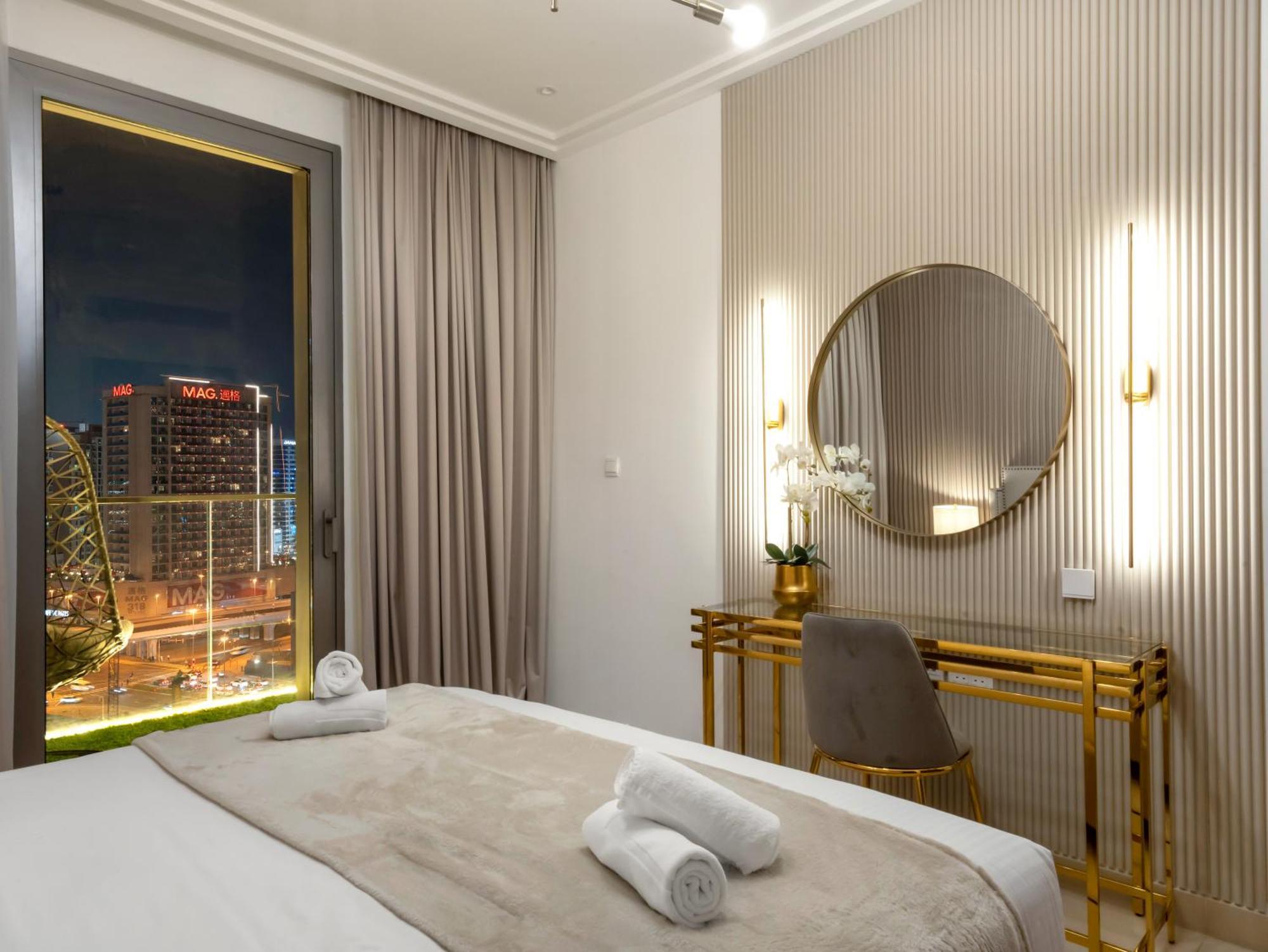 Appartement Elegant 1br 5mins Walk Mall & Burj Khalifa *