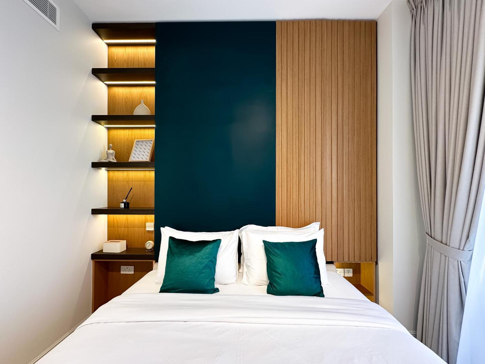 Trophy - Stylish Urban Retreat At Midtown Noor 1 Appartement *